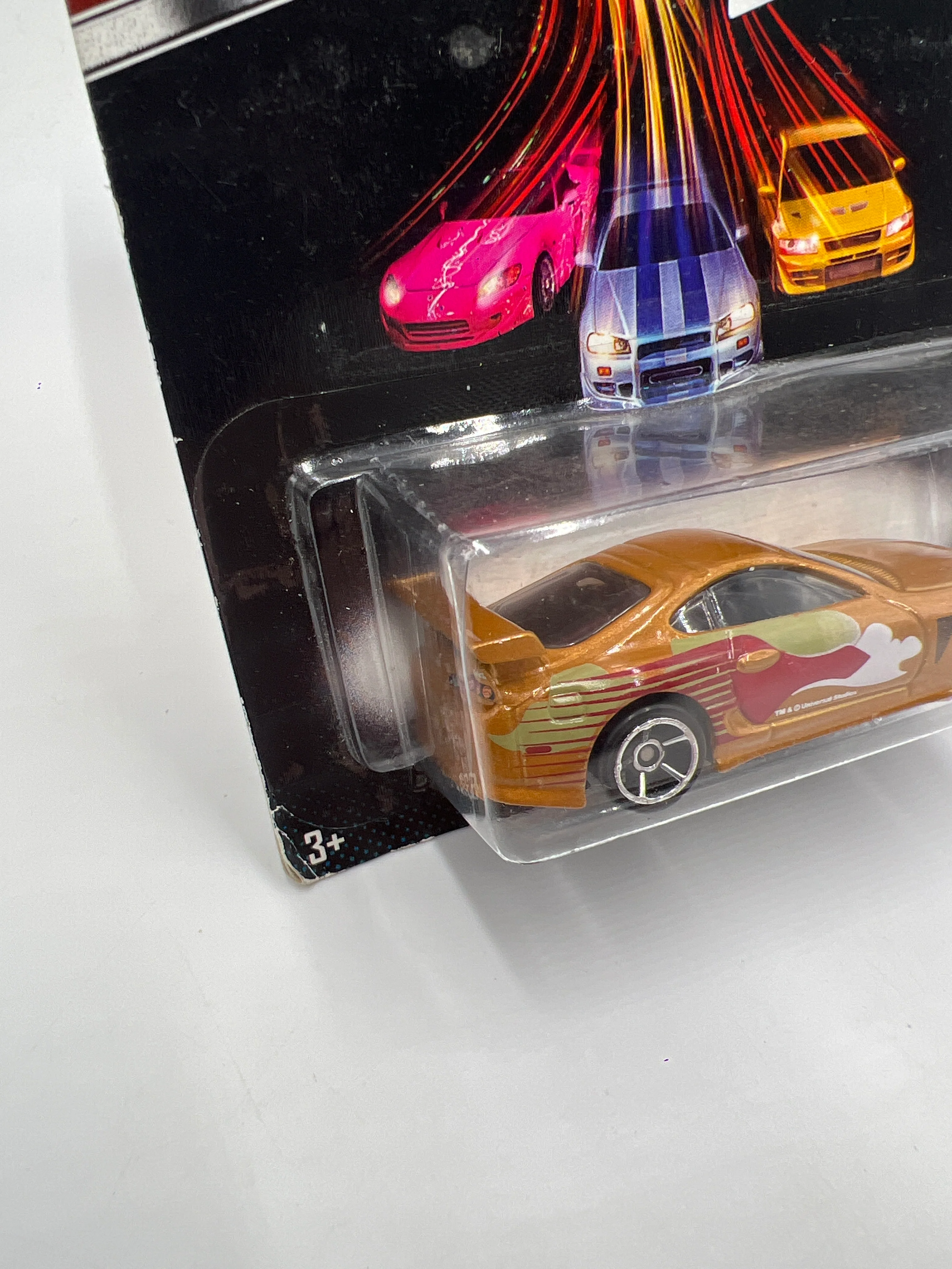 Hot Wheels Fast and Furious #2 94 Toyota Supra W/Protector - Image 4