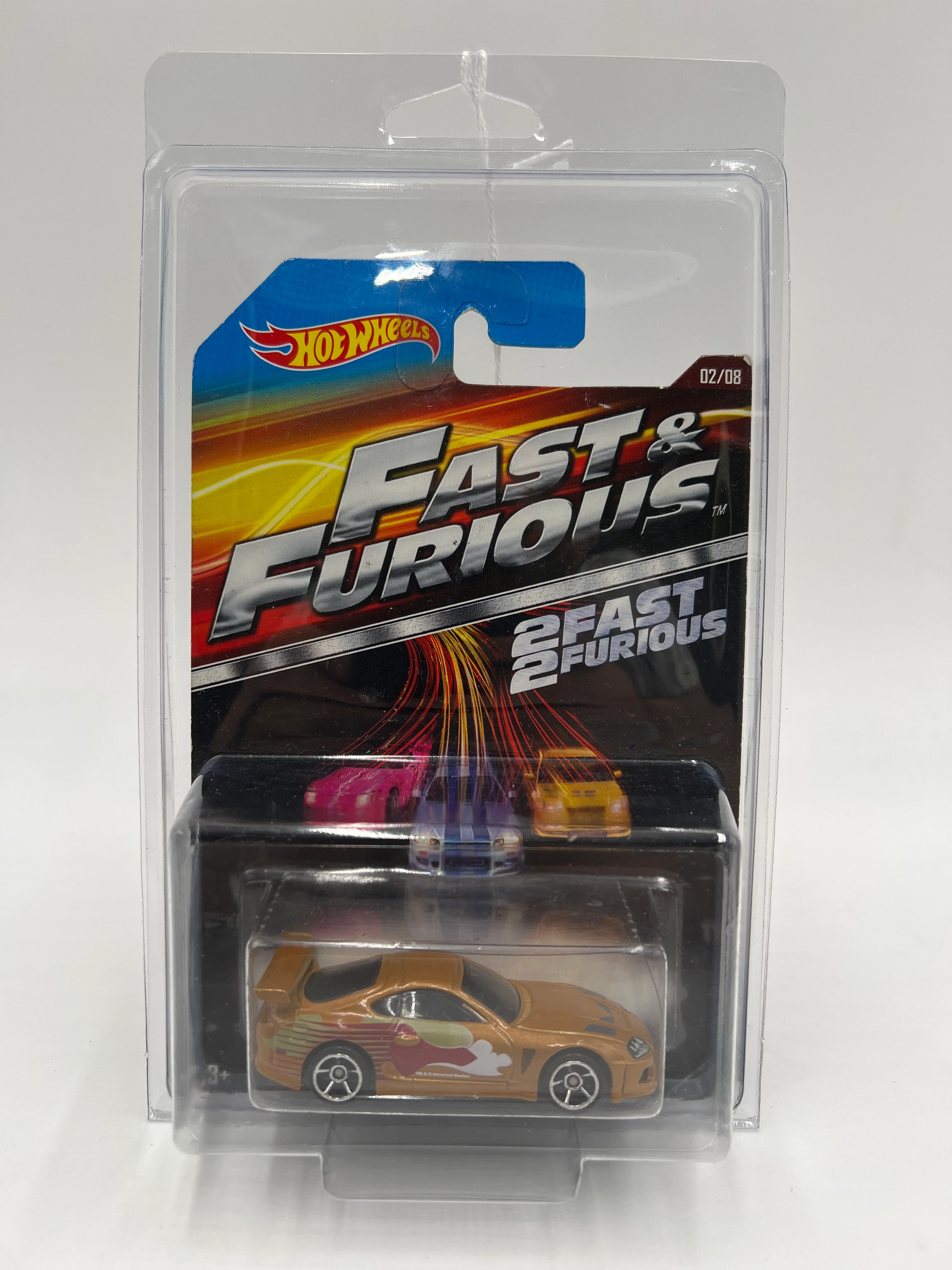 Hot Wheels Fast and Furious #2 94 Toyota Supra W/Protector - Image 7