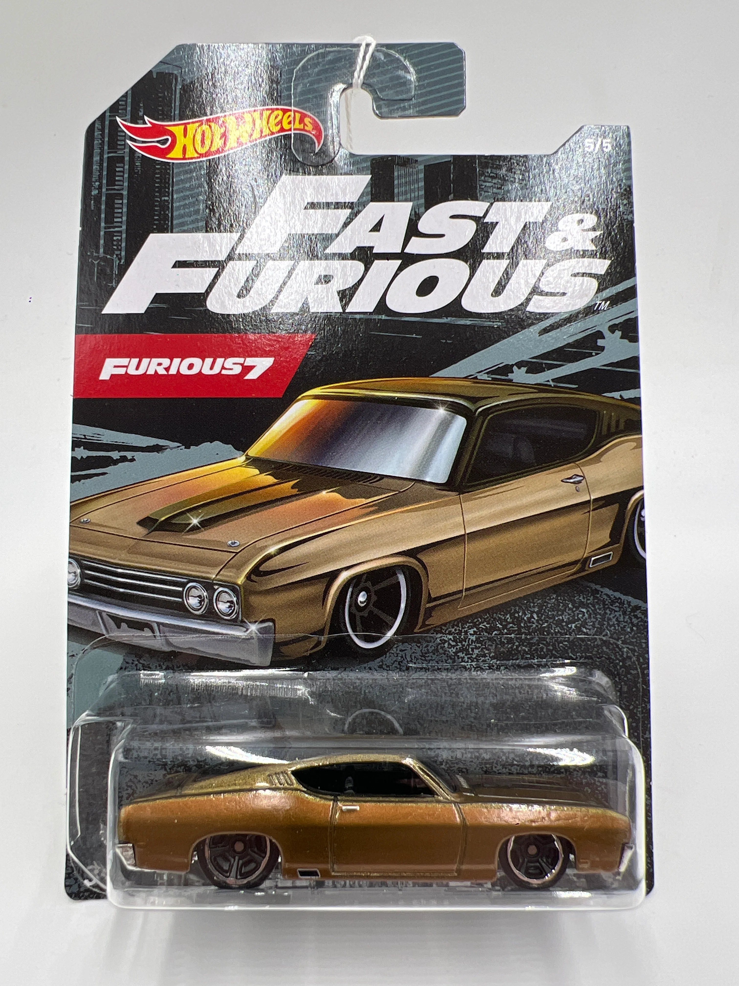 Hot Wheels Fast and Furious #5 69 Ford Torino Talladega 74C