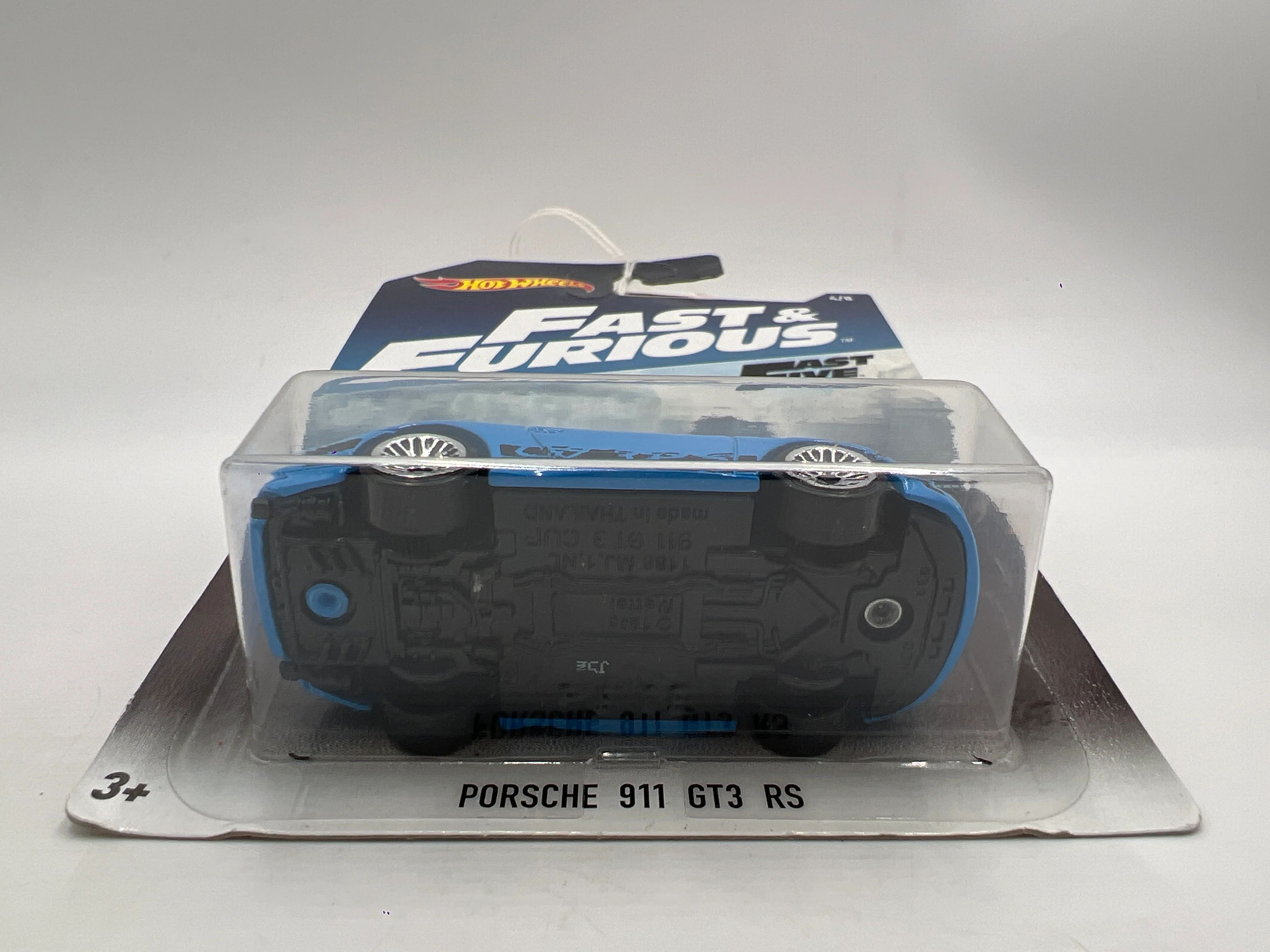 Hot Wheels Fast and Furious #4 Porsche 911 GT3 RS Blue - Image 5