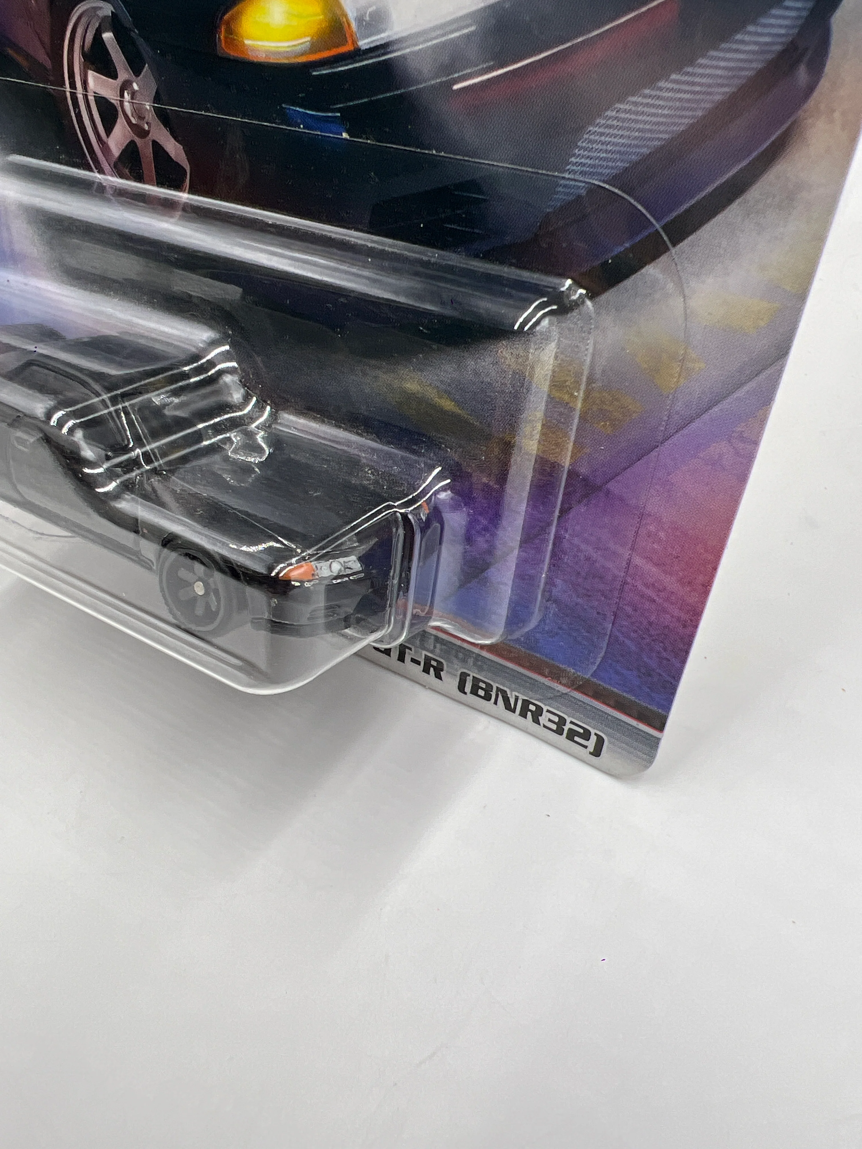 Hot Wheels Fast & Furious Fast Imports #5 Nissan Skyline GT-R BNR32 Black W/Protector - Image 4