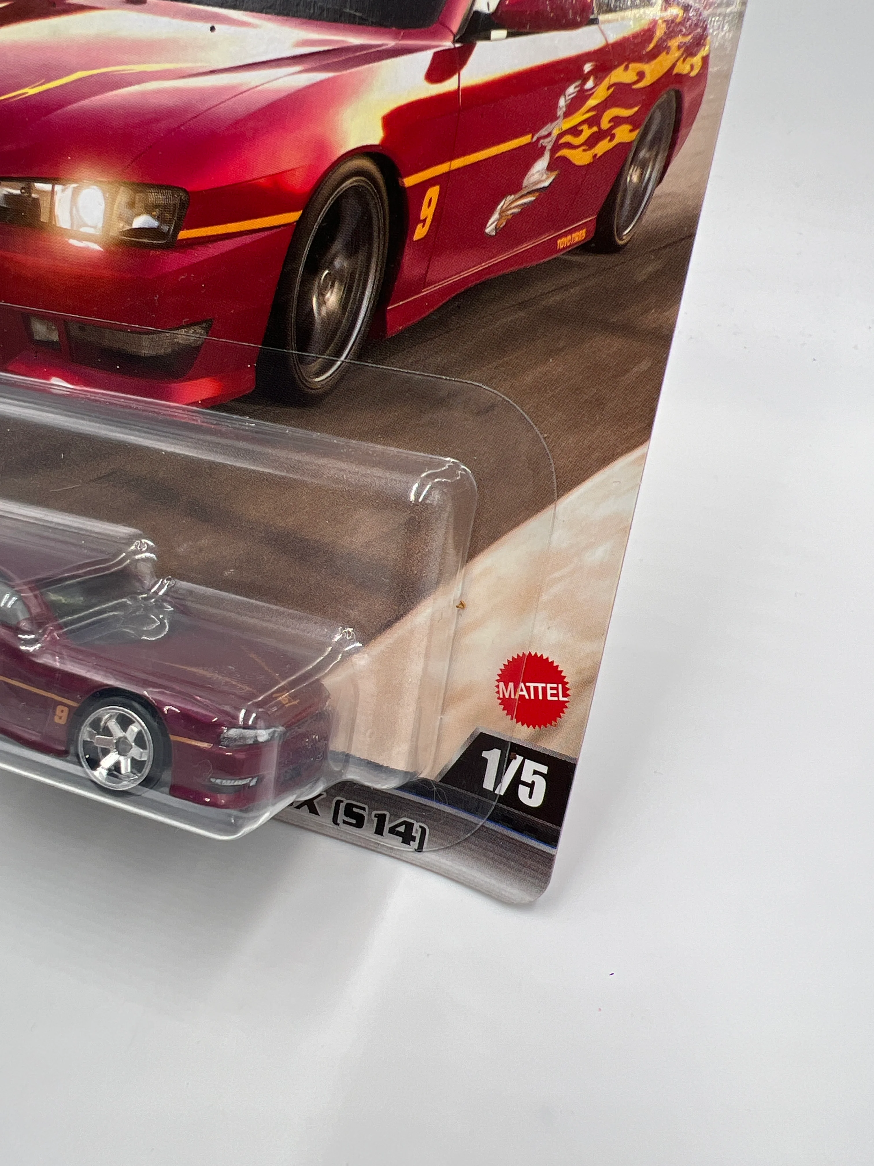 2025 Hot Wheels Fast & Furious #1 Nissan 240SX S14 Red 246L - Image 3