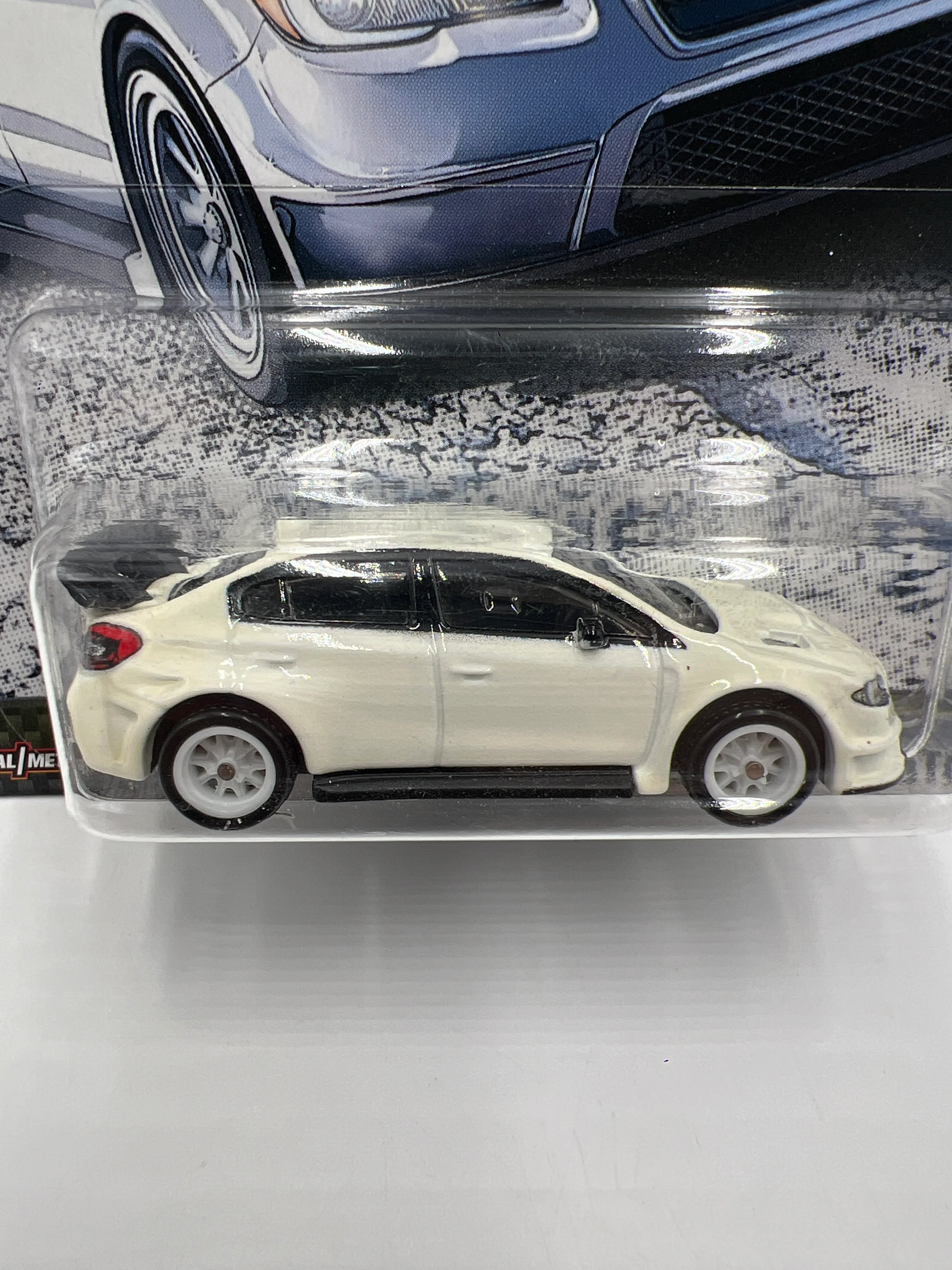 Hot Wheels Fast & Furious Fast Tuners #5 2016 Subaru WRX STI White 247B - Image 2