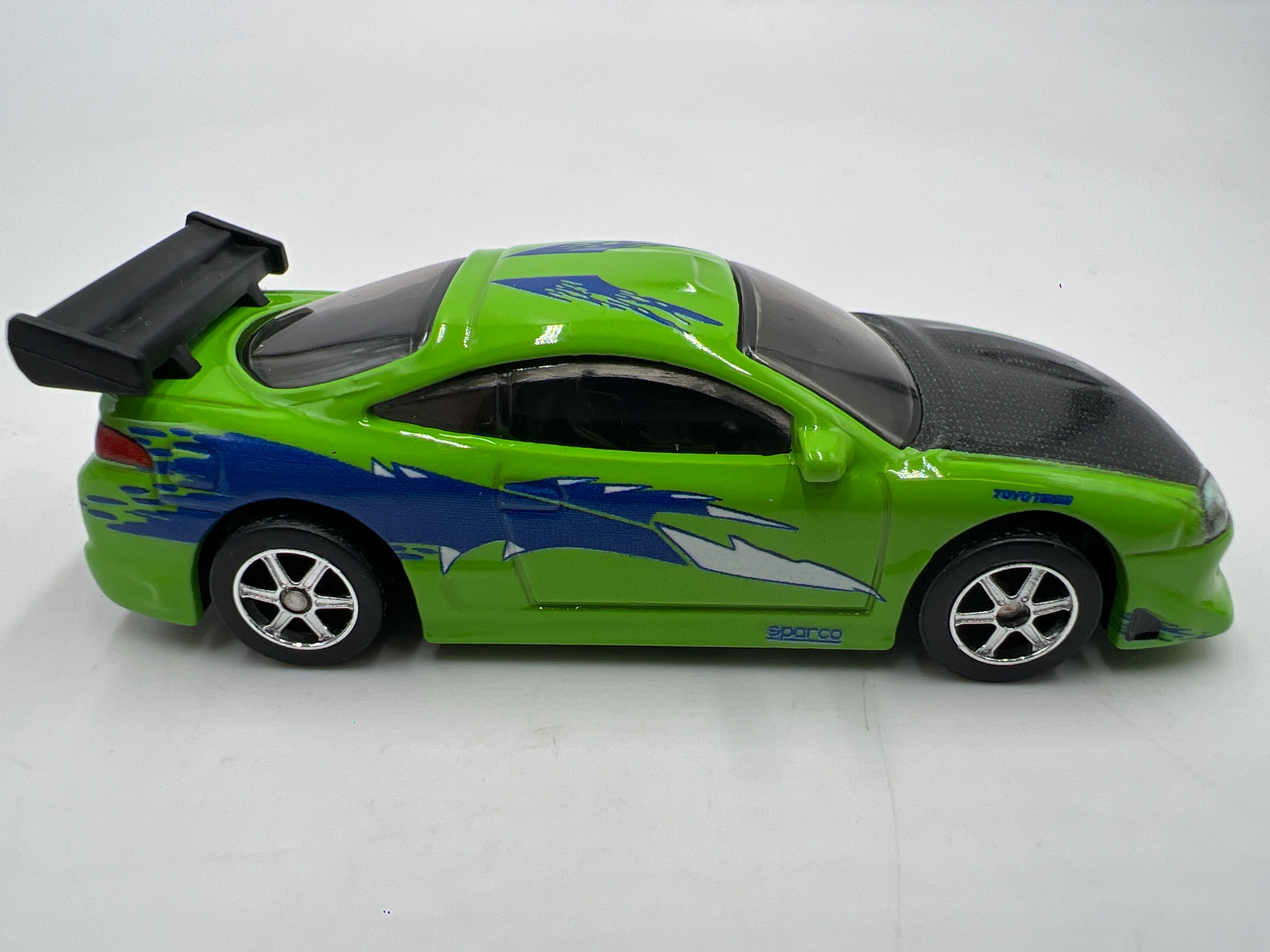 Hot Wheels Fast & Furious OG Fast Premium 95 Mitsubishi Eclipse Green Loose - Image 4