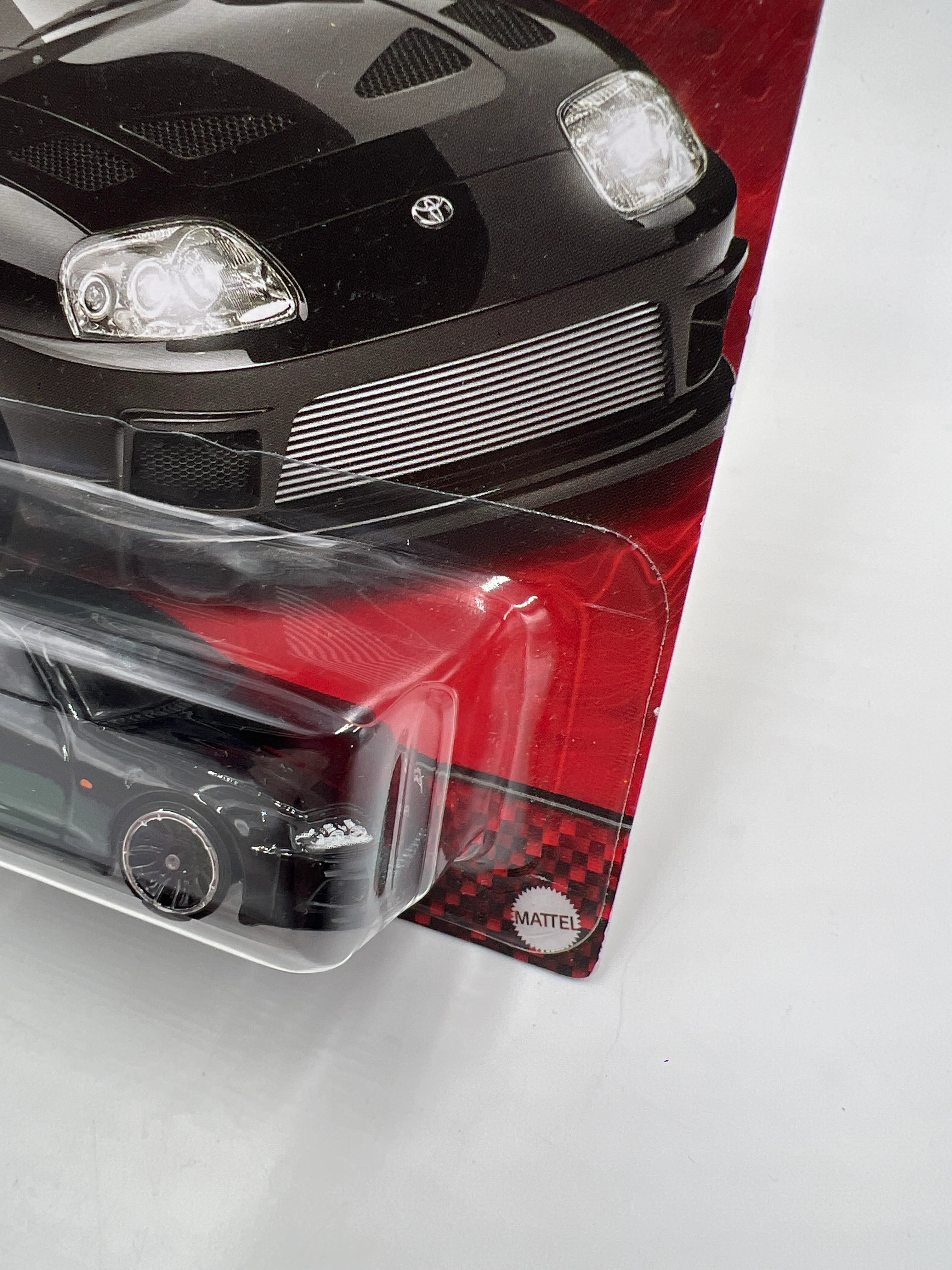 Hot Wheels Fast & Furious Series 1 #5 Toyota Supra Black W/Protector - Image 3