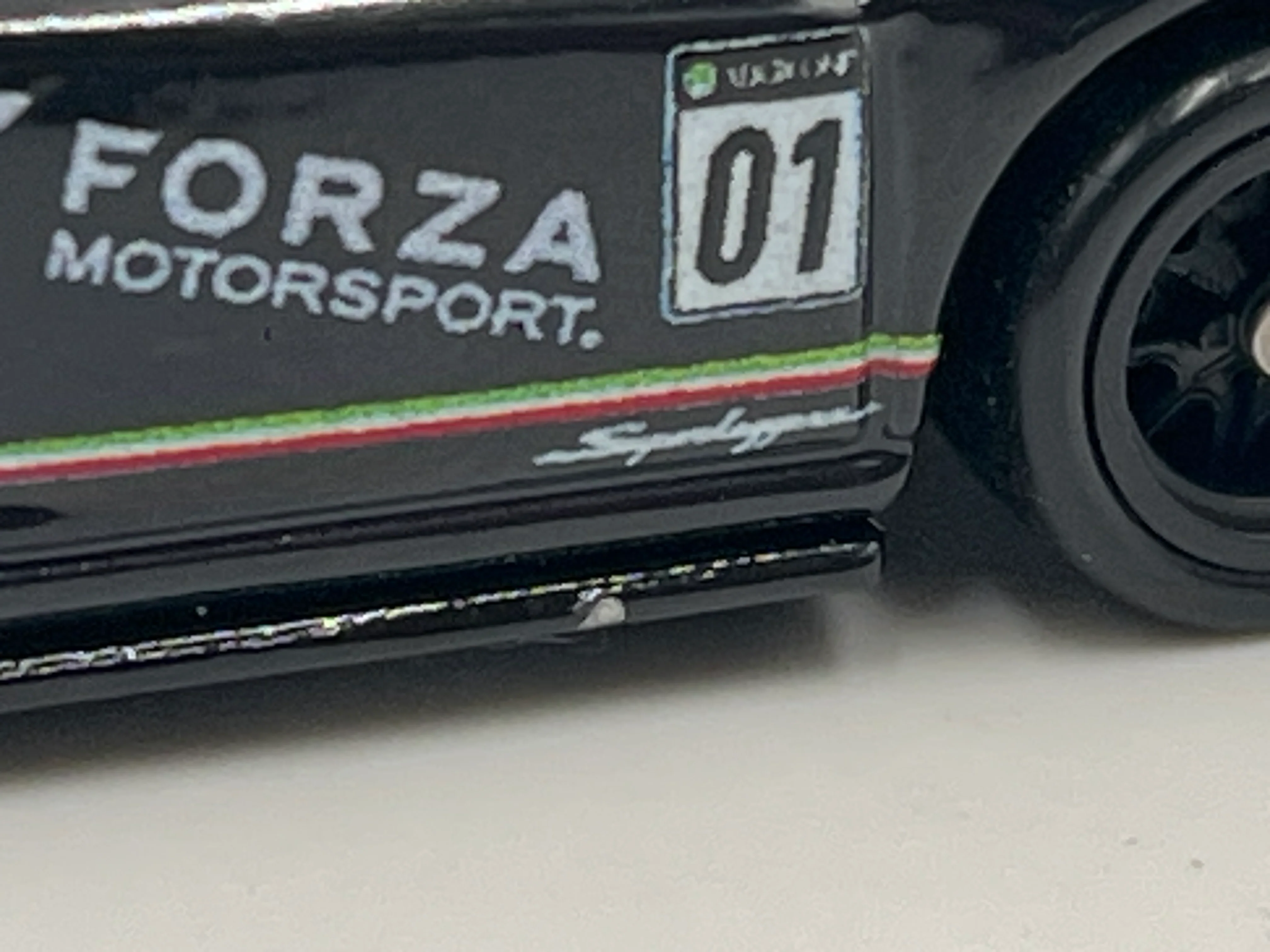 Hot Wheels Forza Motorsport Premium Lamborghini Gallardo LP570-4 SuperLeggera Black Loose - Image 5