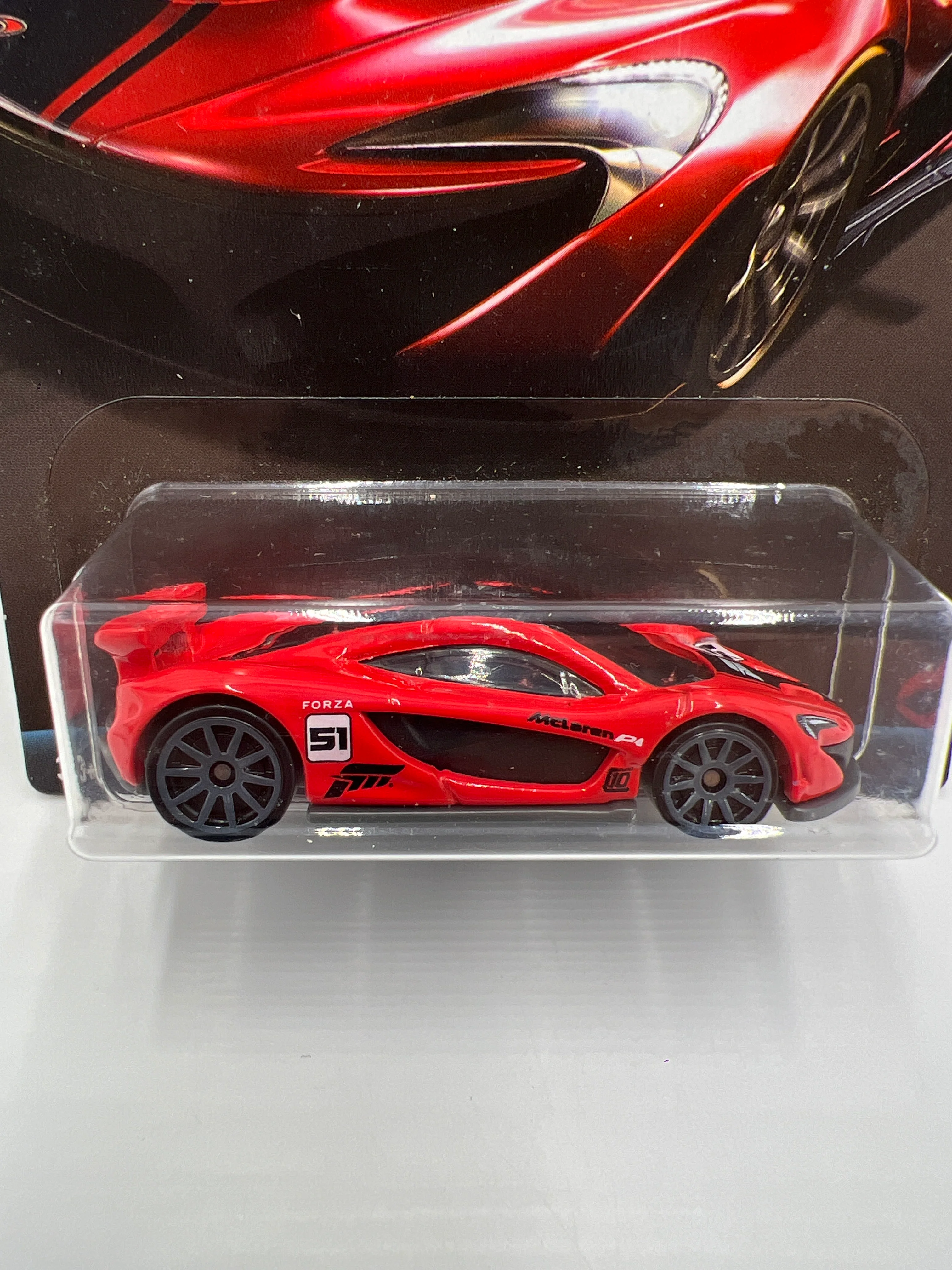 Hot Wheels Forza Motorsport #2 McLaren P1 Red 154C - Image 2