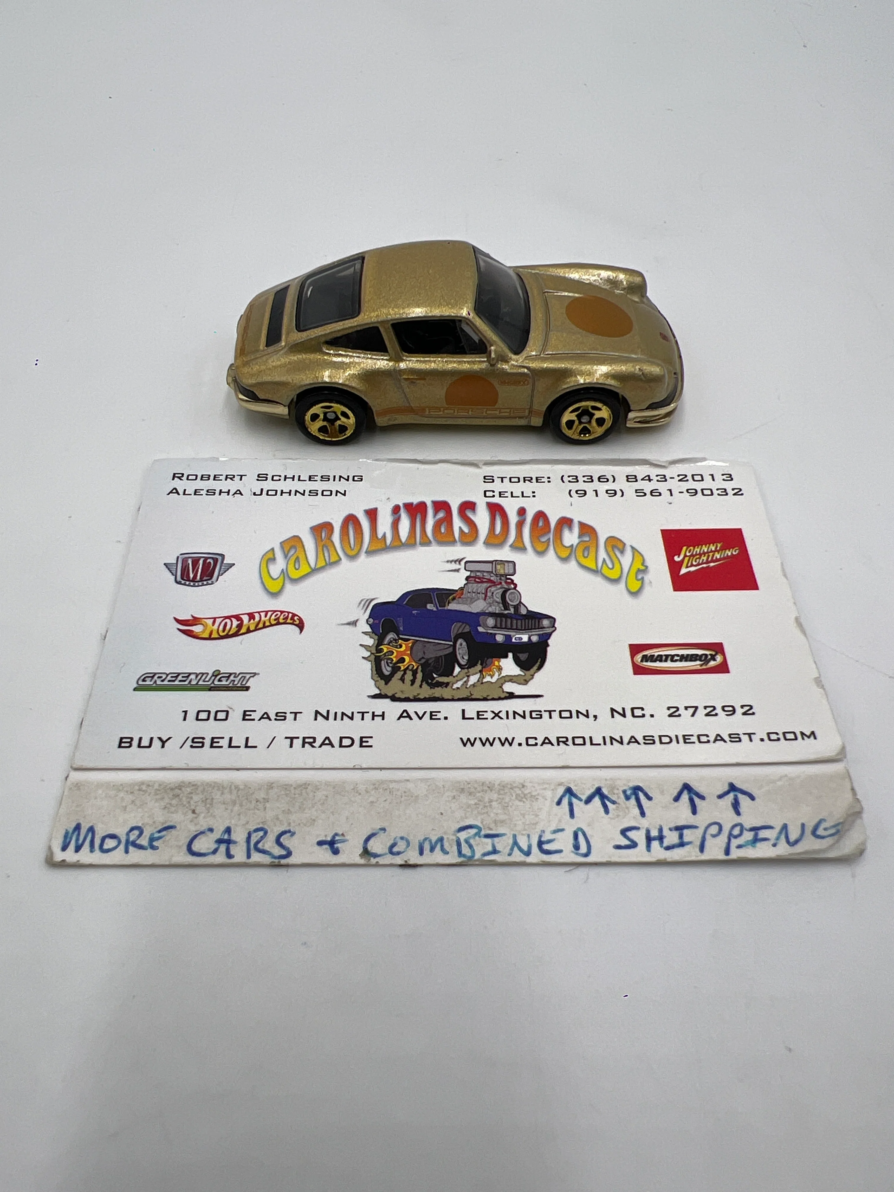 2022 Hot Wheels FAO Schwarz Loose 71 Porsche 911 Gold
