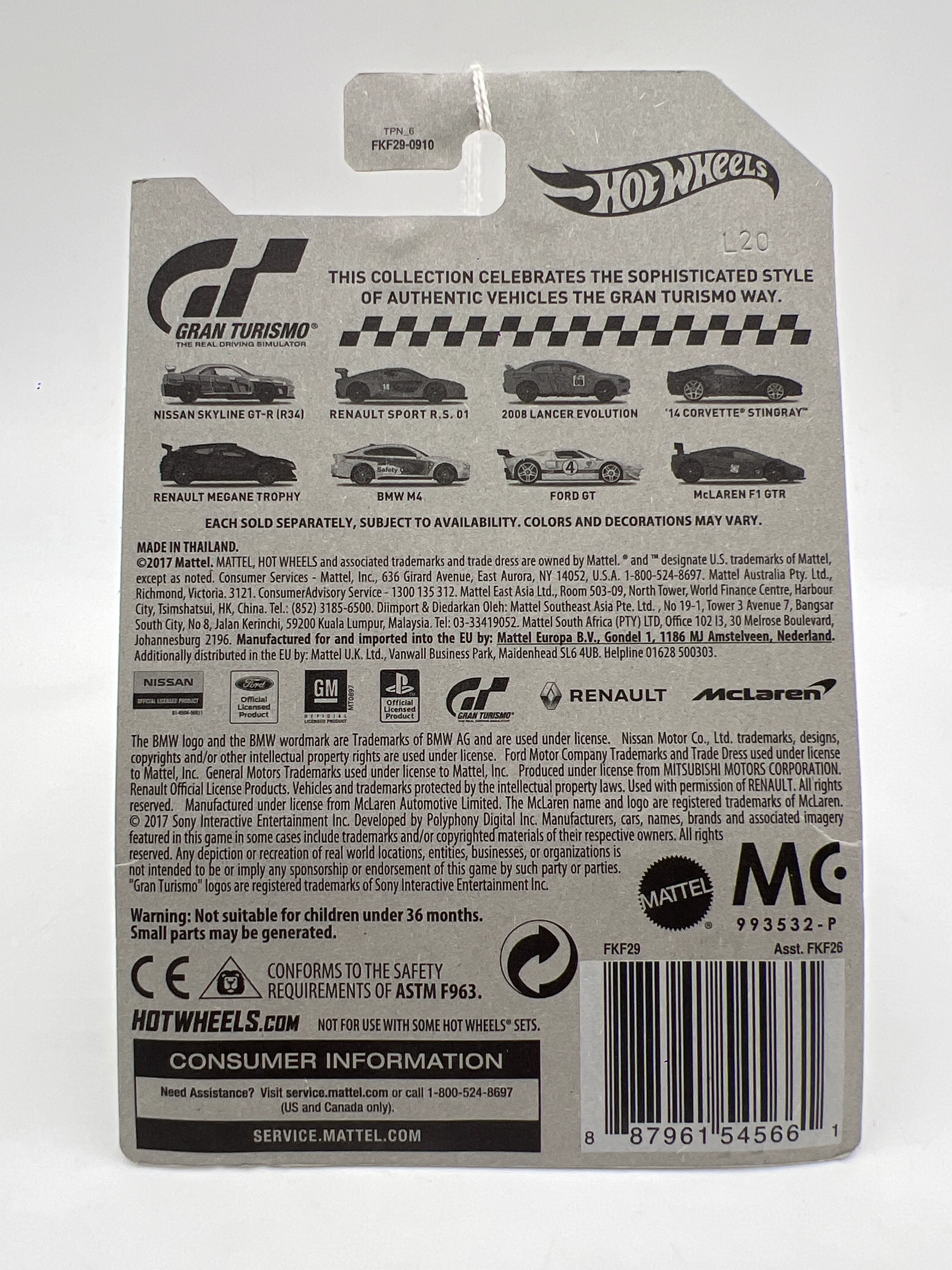 Hot Wheels Gran Turismo #3 2008 Lancer Evolution Yellow 156R - Image 7
