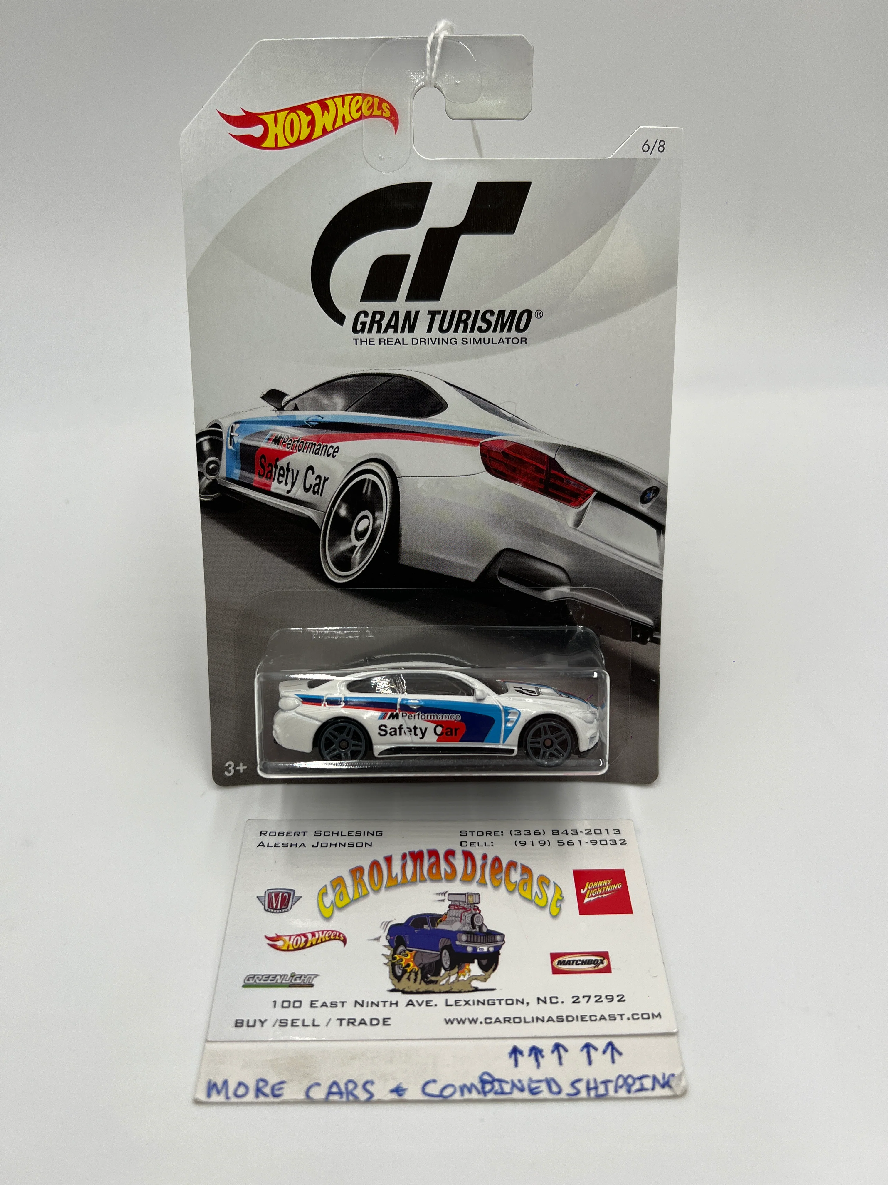 Hot Wheels Gran Turismo Series #6 BMW M4 White 152C