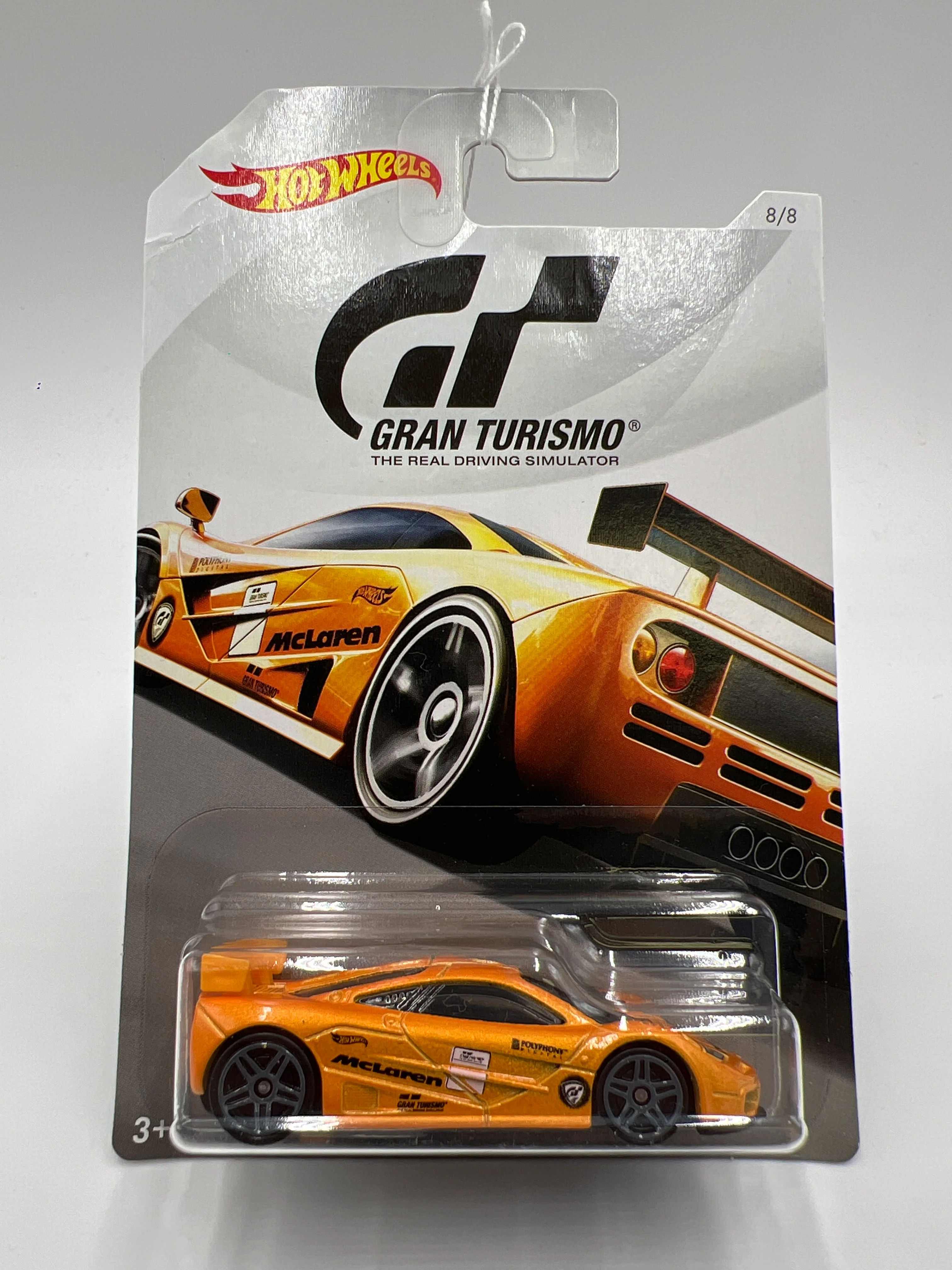 Hot Wheels Gran Turismo #8 McLaren F1 GTR Orange 156R - Image 2