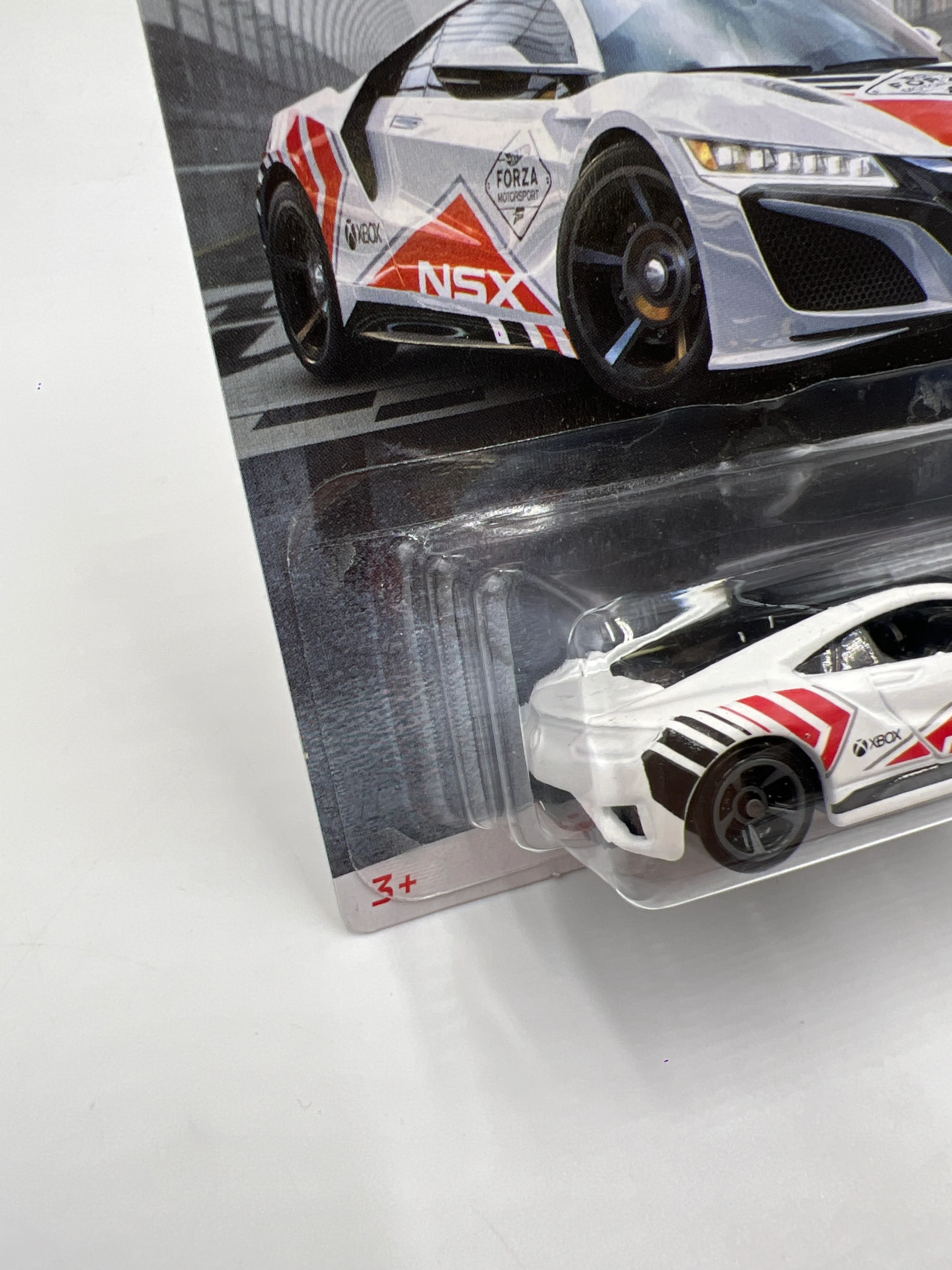 Hot Wheels Forza Motorsport #2 17 Acura NSX White 156Q - Image 5