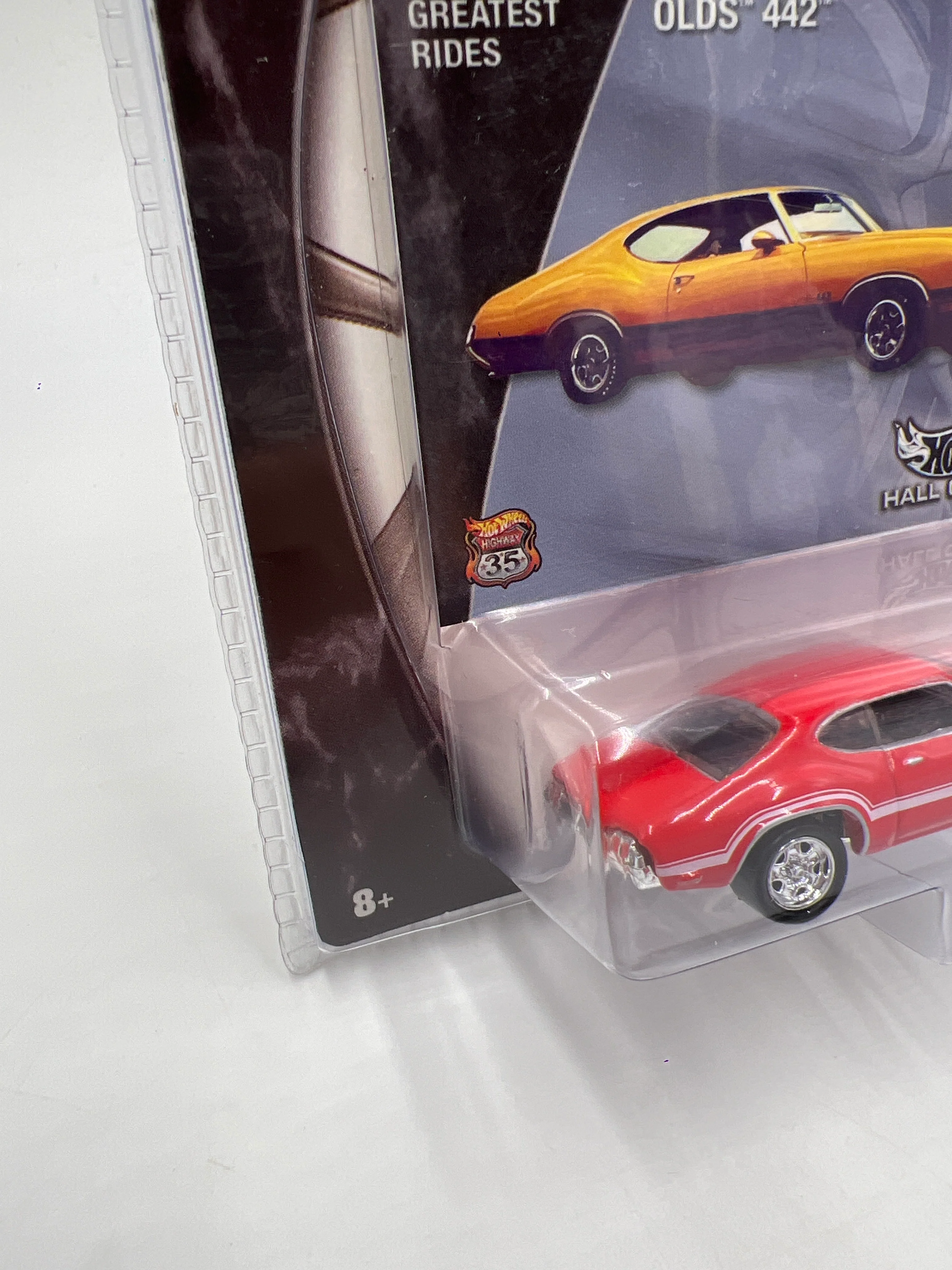 Hot Wheels Hall of Fame Greatest Rides Olds 442 Red 245R - Image 5
