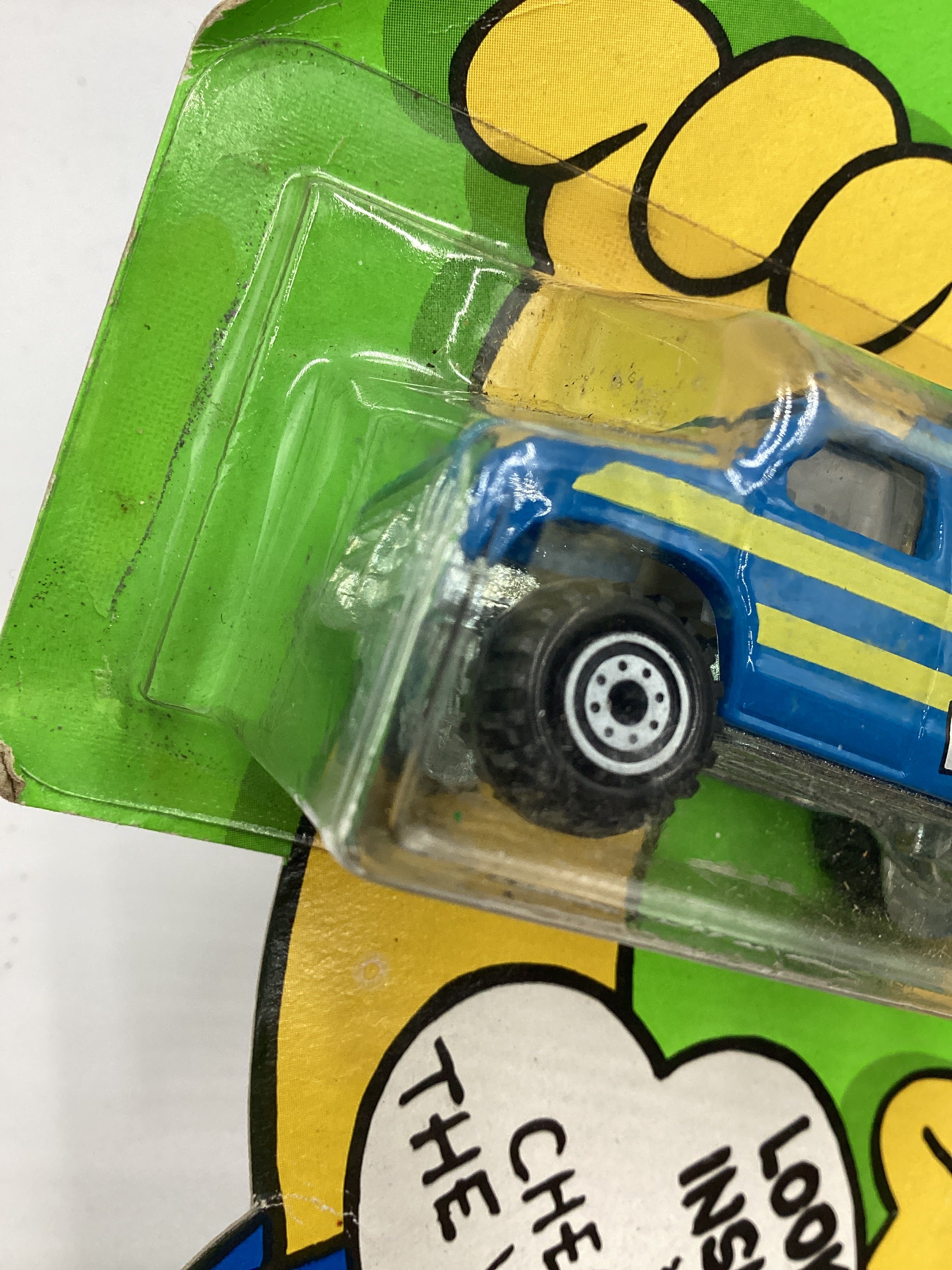 1990 Hot Wheels The Simpson Family Camper Blue - Image 5