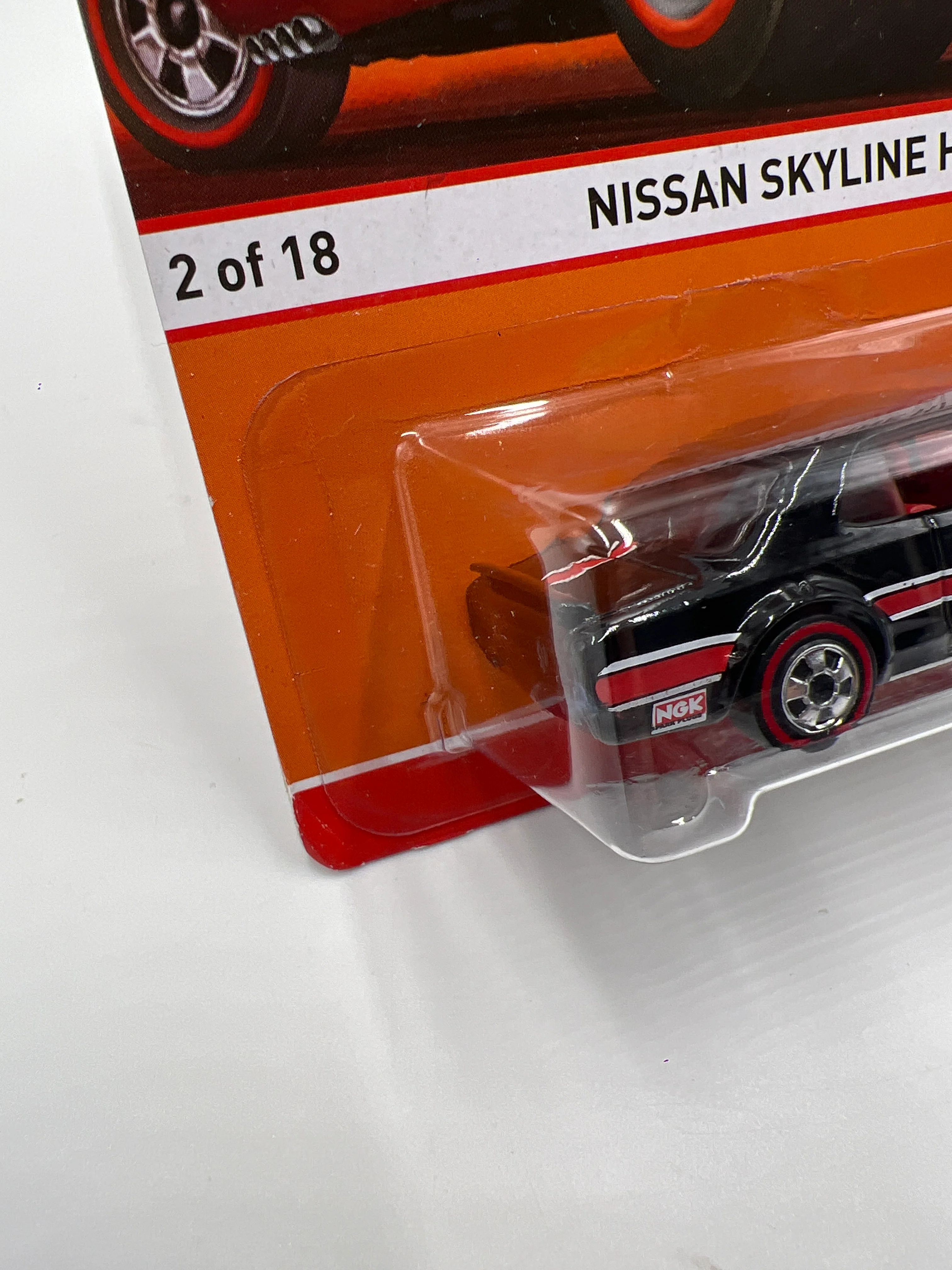 Hot Wheels Redline Heritage #2 Nissan Skyline H/T 2000GT-X Black SR - Image 5