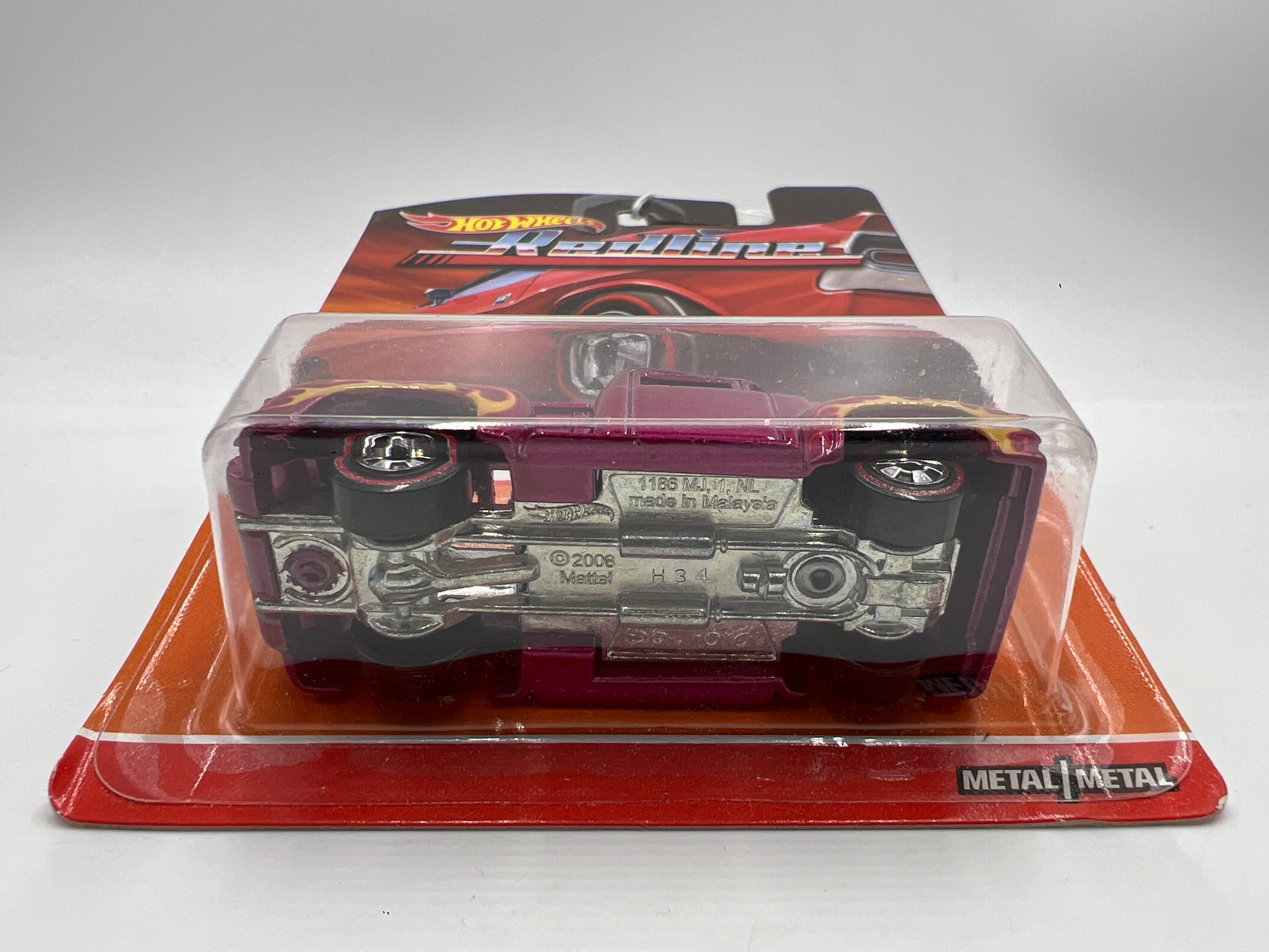 Hot Wheels Heritage Redline #8 Custom 56 Ford Truck Magenta 160L - Image 6