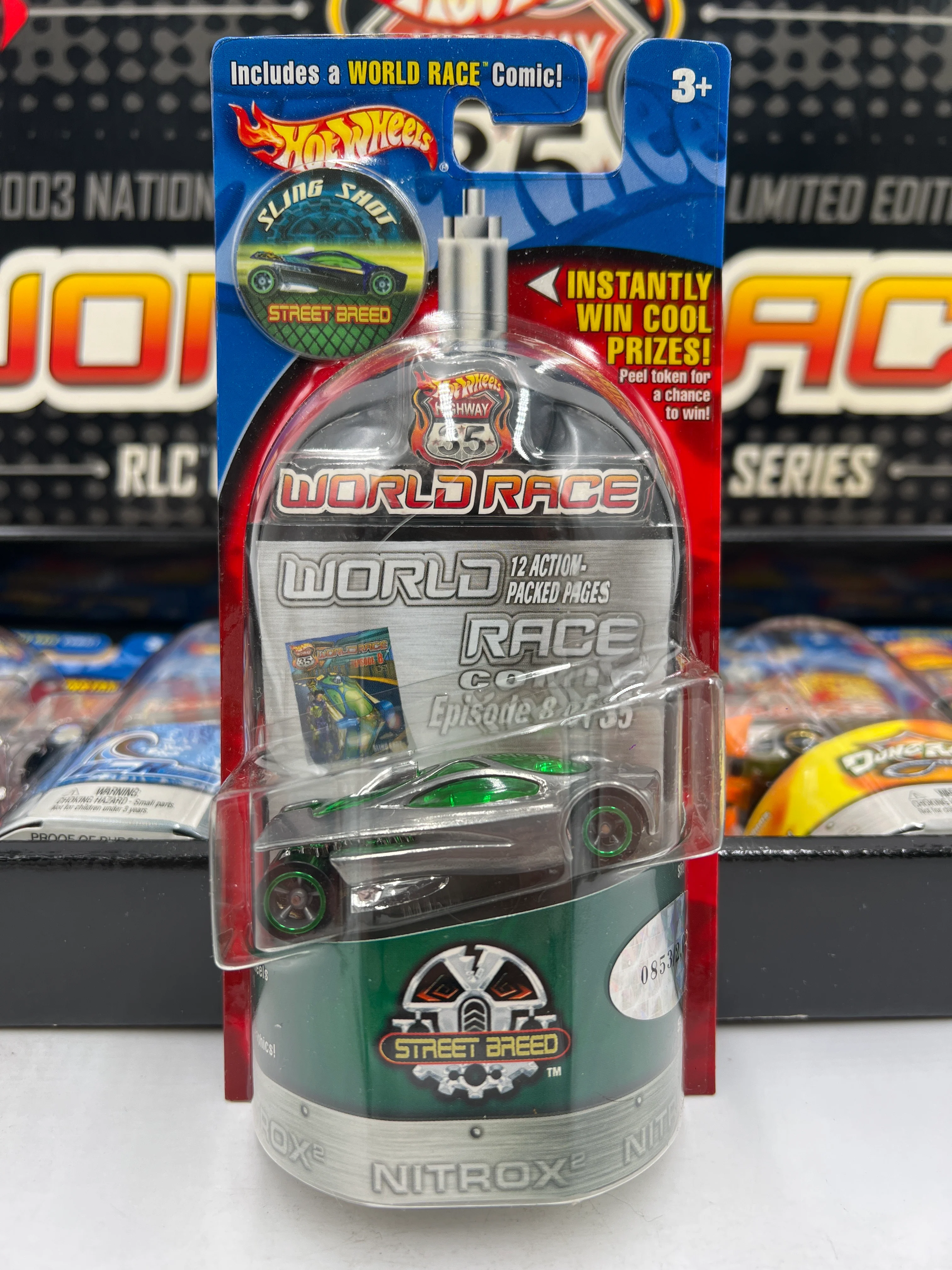 Hot Wheels 2003 Nationals RLC Exclusive #863/2000 Highway 35 World Race Zamac Set VHTF - Image 10