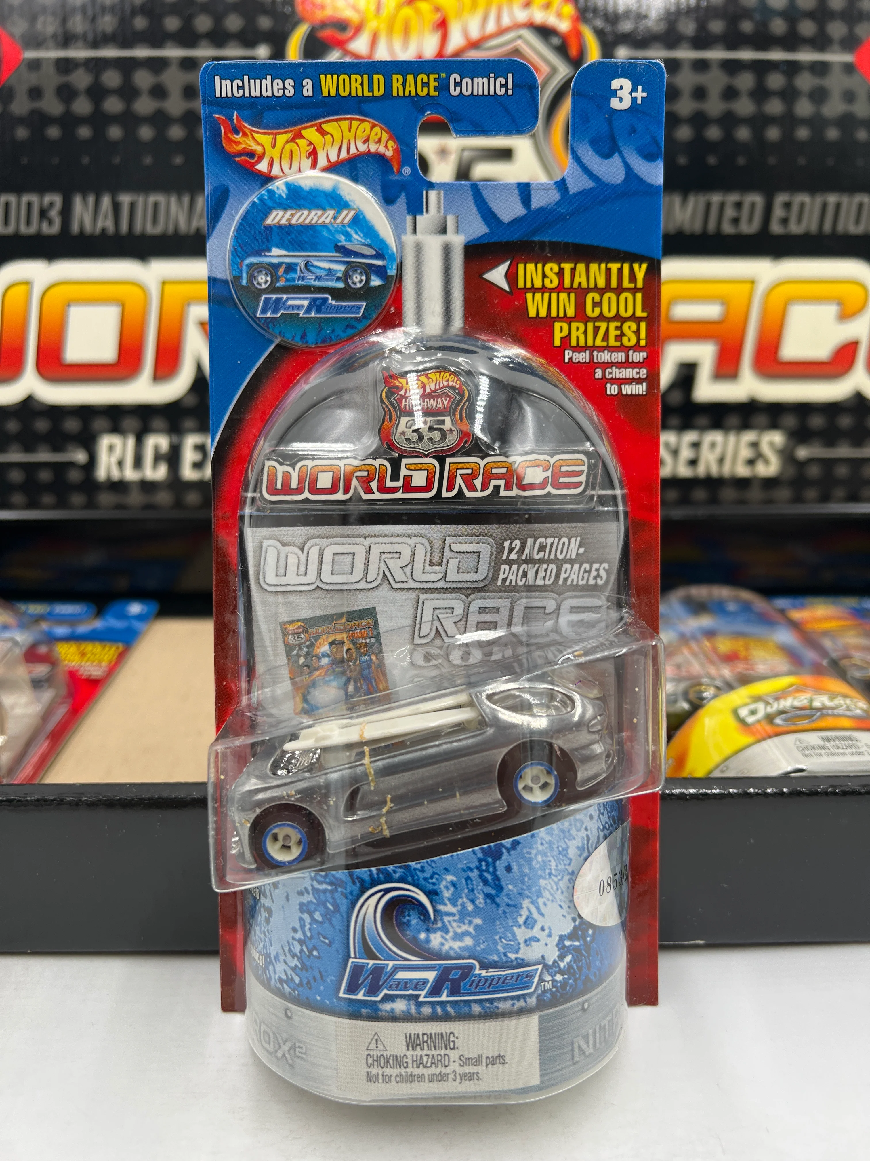 Hot Wheels 2003 Nationals RLC Exclusive #863/2000 Highway 35 World Race Zamac Set VHTF - Image 7