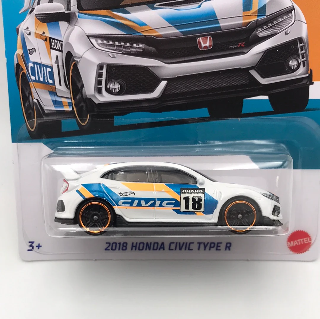 Hot wheels Honda anniversary 2018 Honda Civic Type R 5/5 Walmart exclusive 161K - Image 2