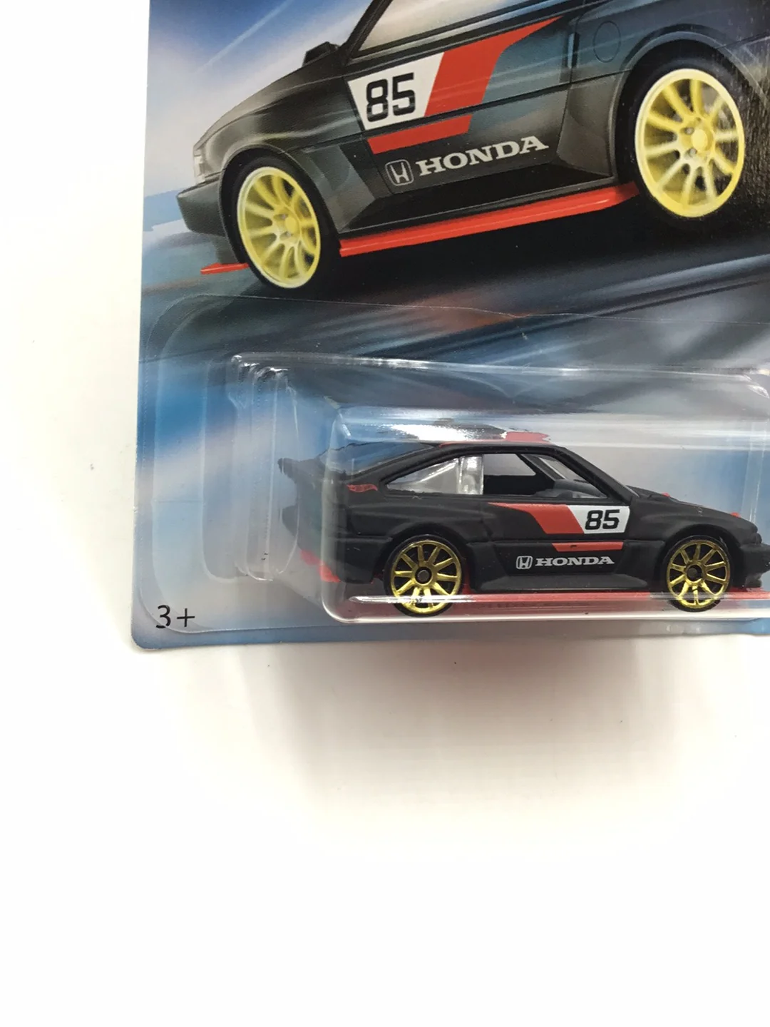 Hot wheels Honda series 1985 Honda CR-X 1/8 Walmart exclusive 156E - Image 3