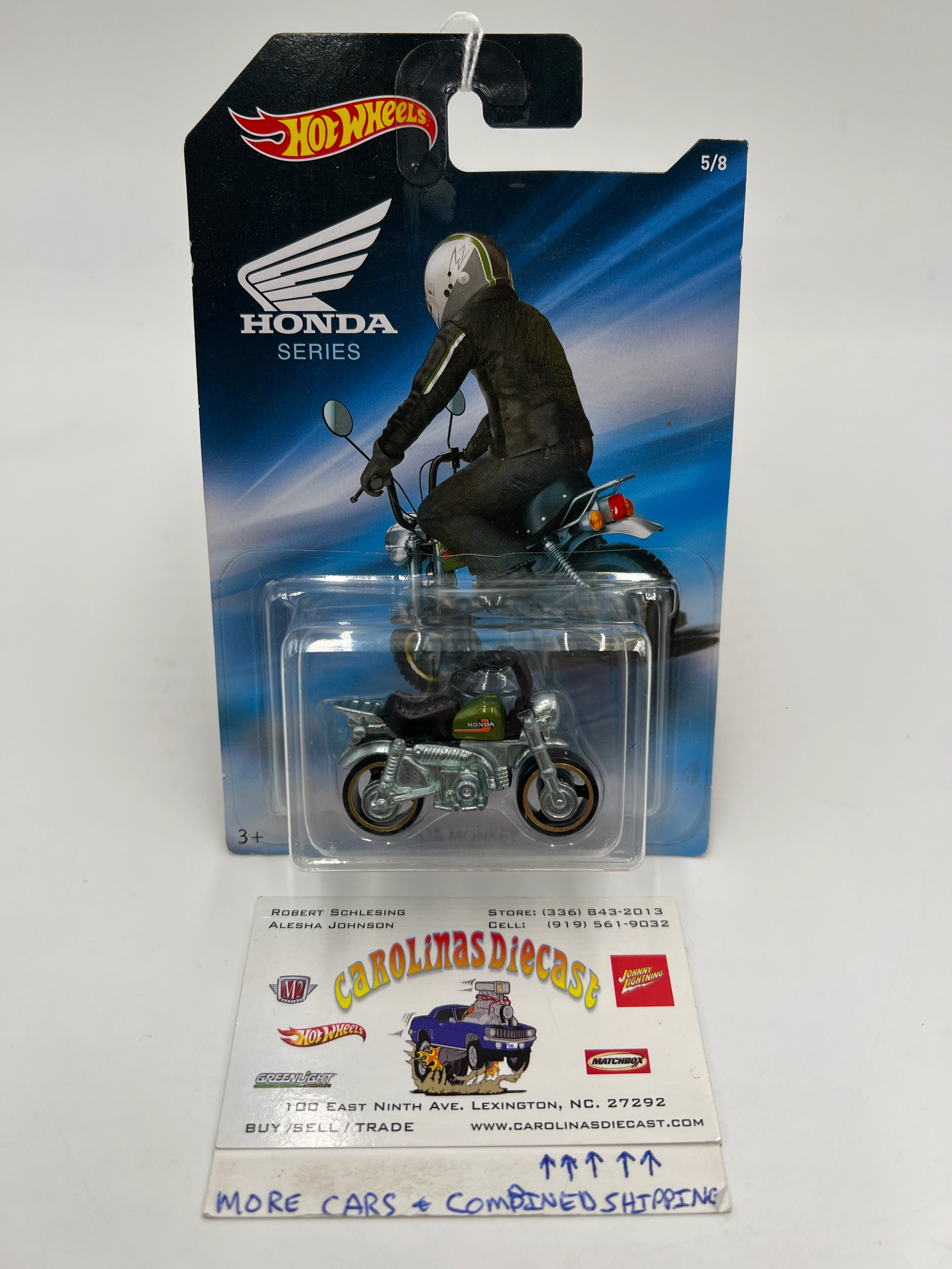 2018 Hot Wheels Honda Series #5 Honda Monkey Z50 155D