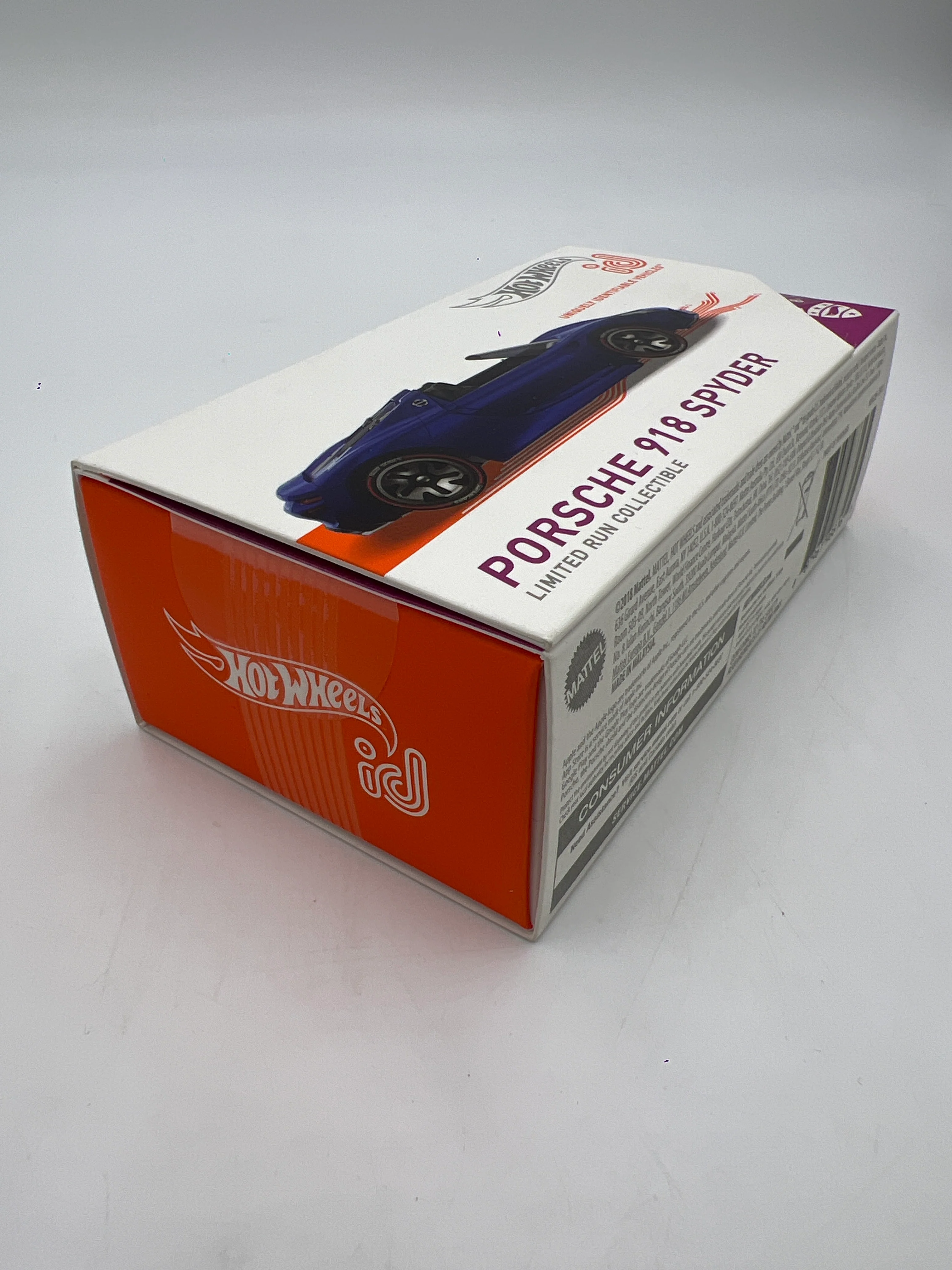 Hot Wheels iD Porsche 918 Spyder Blue Series 2 Sealed - Image 6