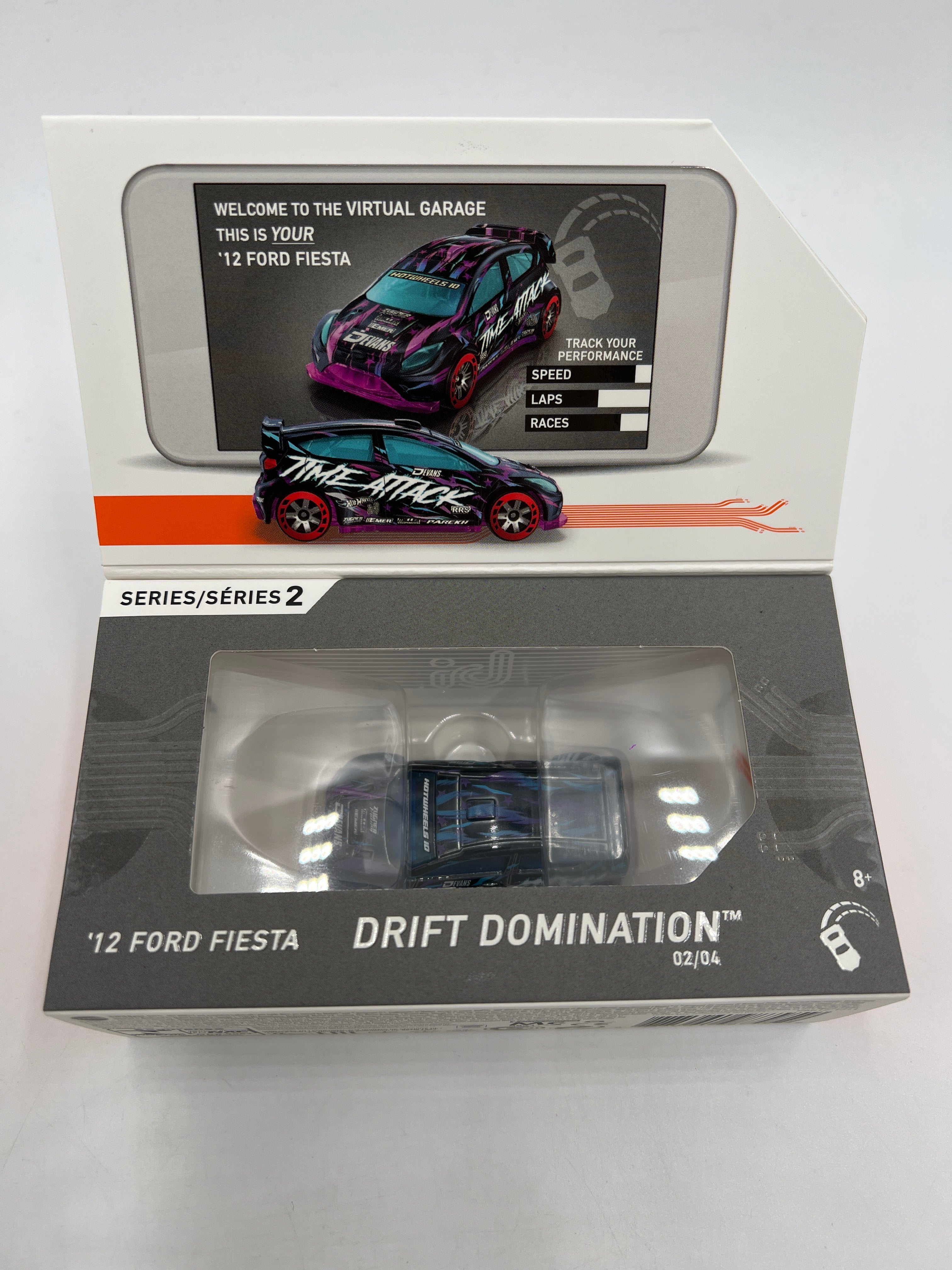 Hot Wheels iD Drift Domination Series 2 #2 12 Ford Fiesta Sealed - Image 2
