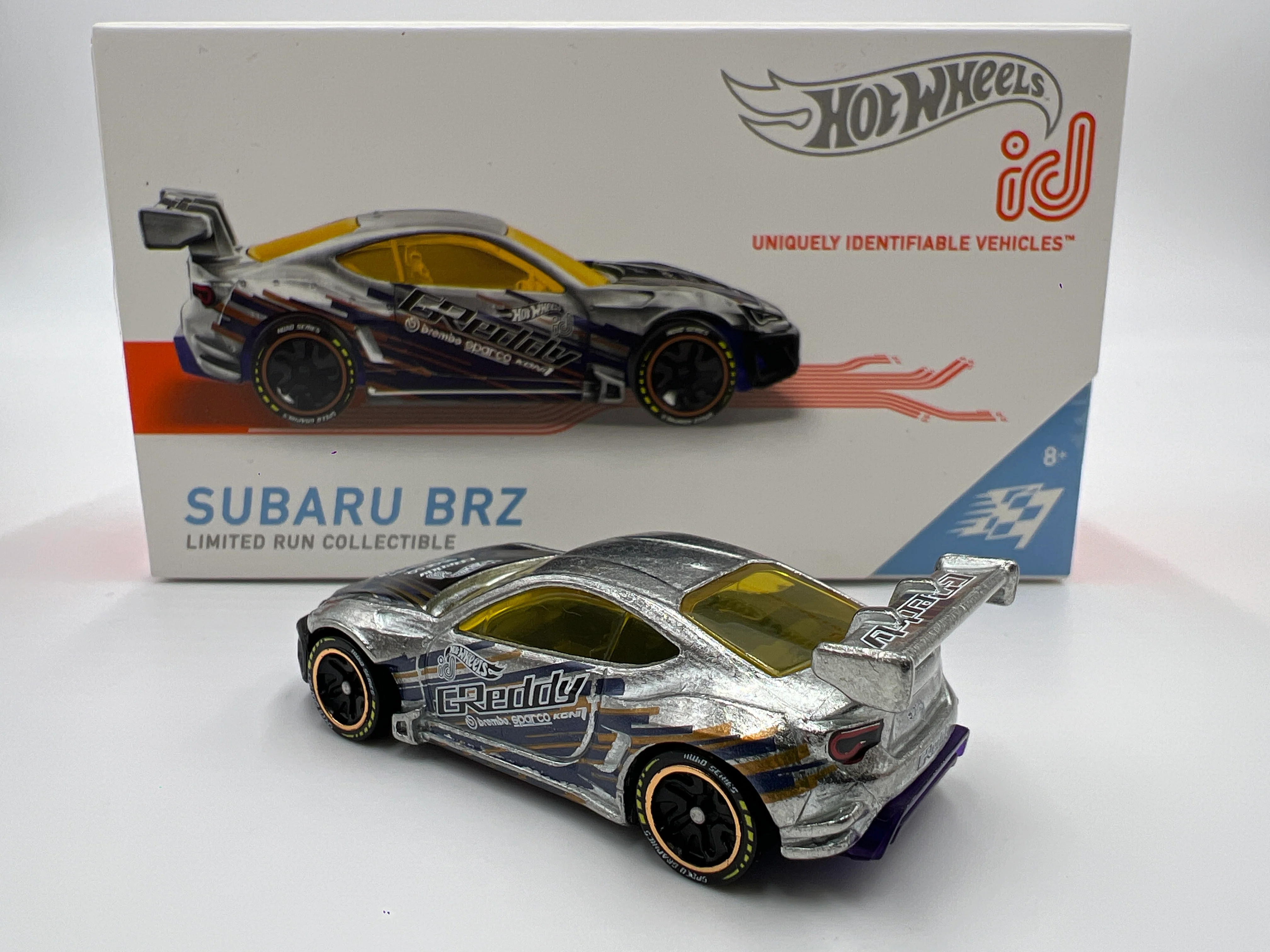 Hot Wheels iD Speed Graphics Series 2 #4 Pandem Subaru BRZ GReddy Opened - Image 3
