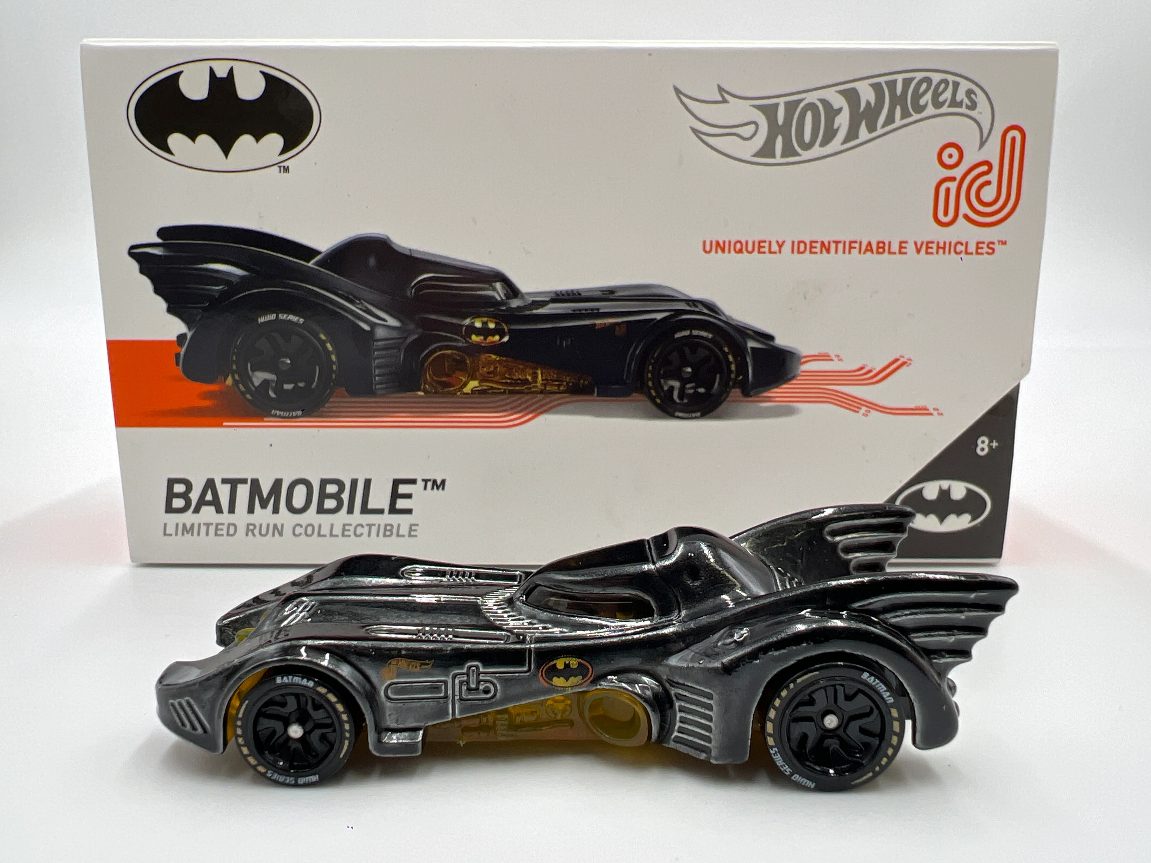 Hot Wheels iD Batman Series 1 #5 Batmobile Black Opened - Image 5
