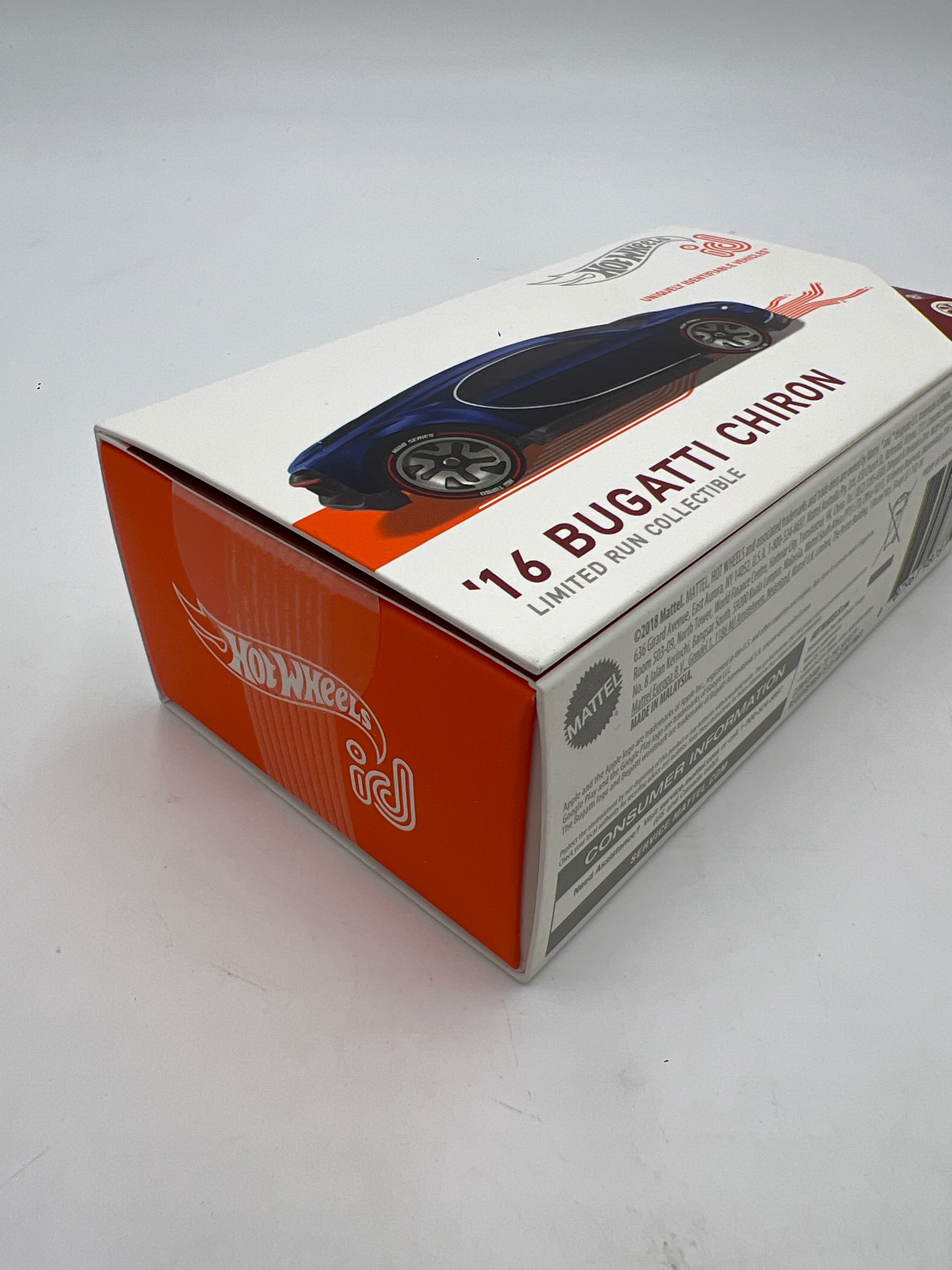 Hot Wheels iD 16 Bugatti Chiron Blue Series 2 Sealed - Image 6