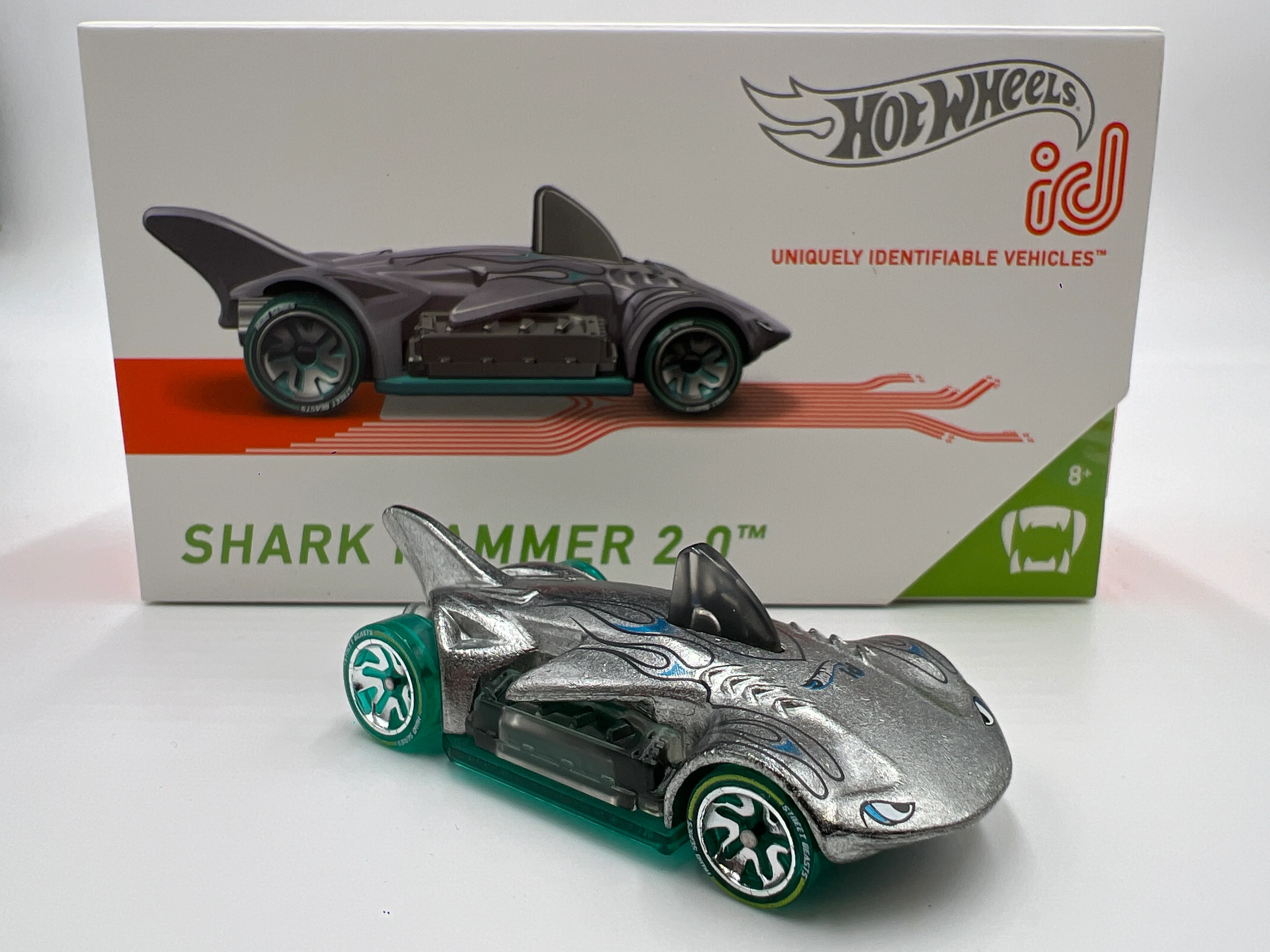 Hot Wheels iD Street Beasts Series 1 #4 Shark Hammer 2.0  Opened - Image 2