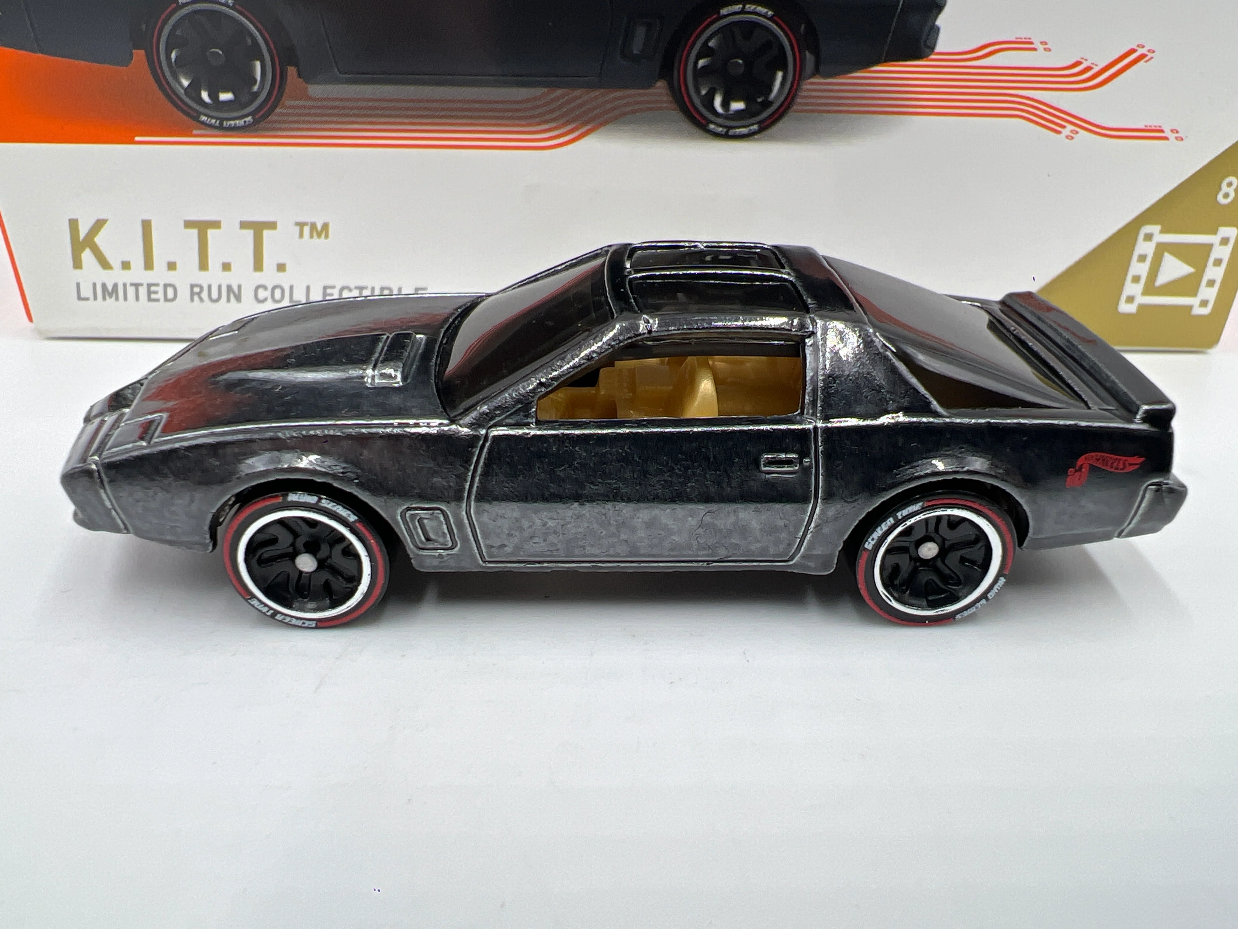 Hot Wheels iD Screen Time Series 1 #1 K.I.T.T. Black Opened - Image 6