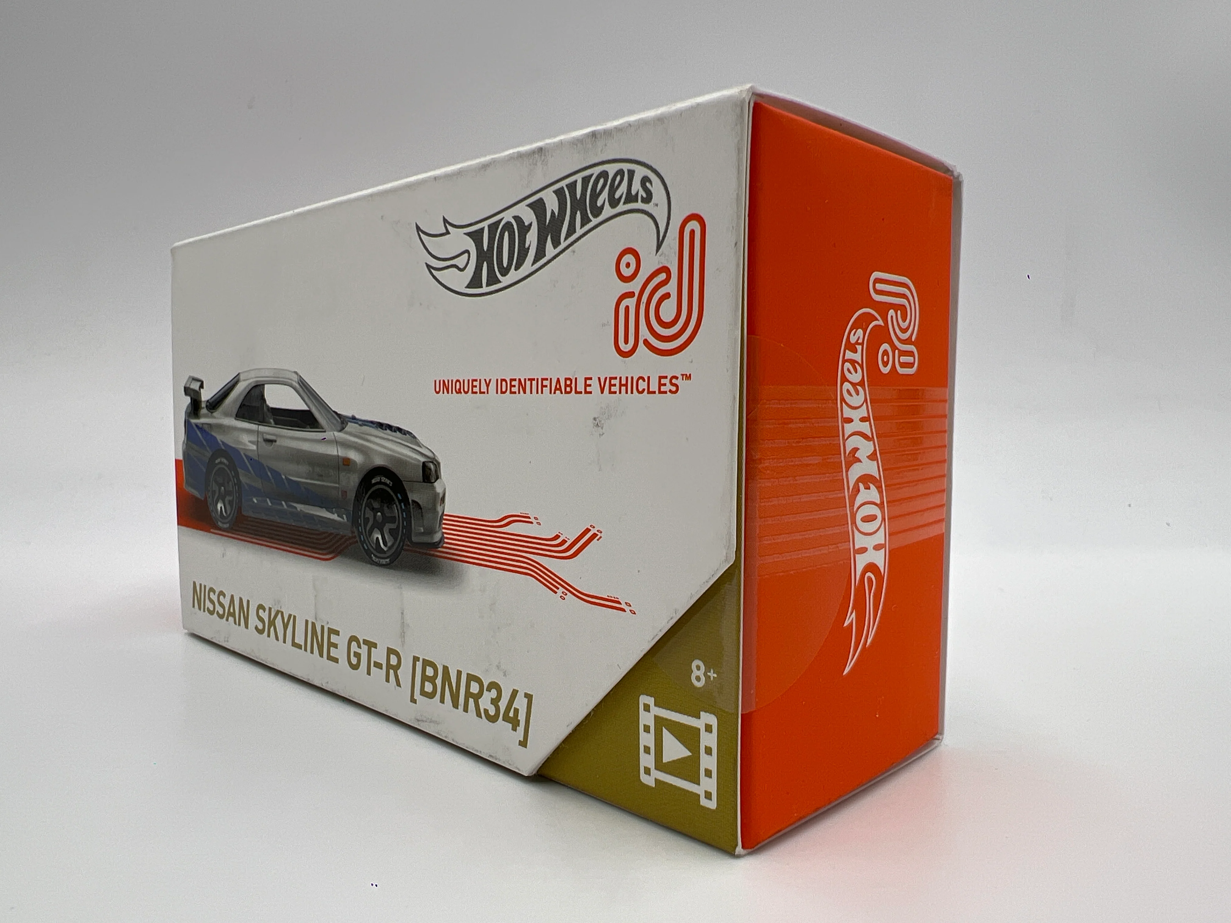 Hot Wheels iD Speed Graphics Series 2 #3 Nissan Skyline GT-R BNR34 HKS Sealed - Image 4