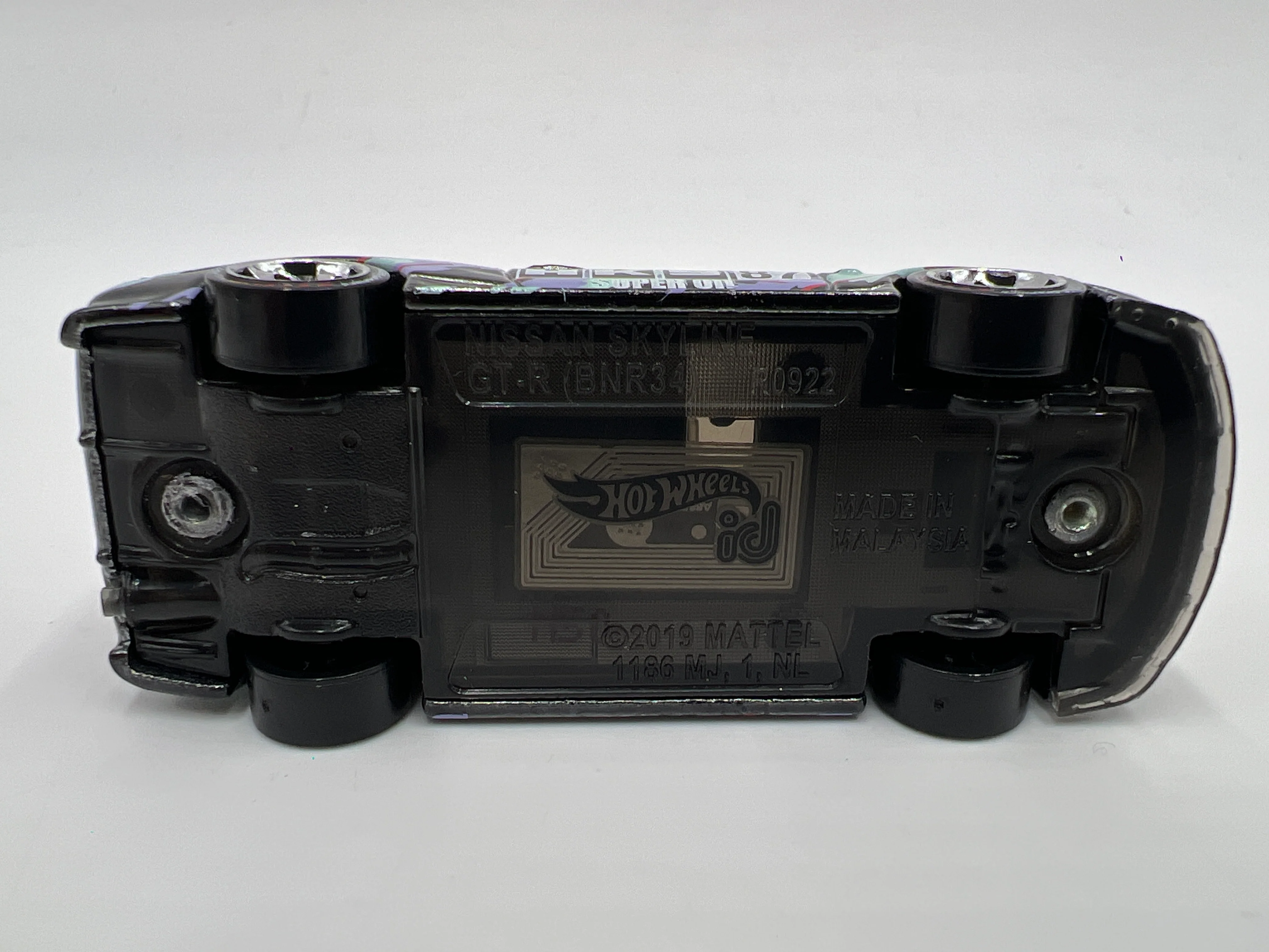 Hot Wheels iD Speed Graphics Series 2 #3 Nissan Skyline GT-R BNR34 HKS - Image 6