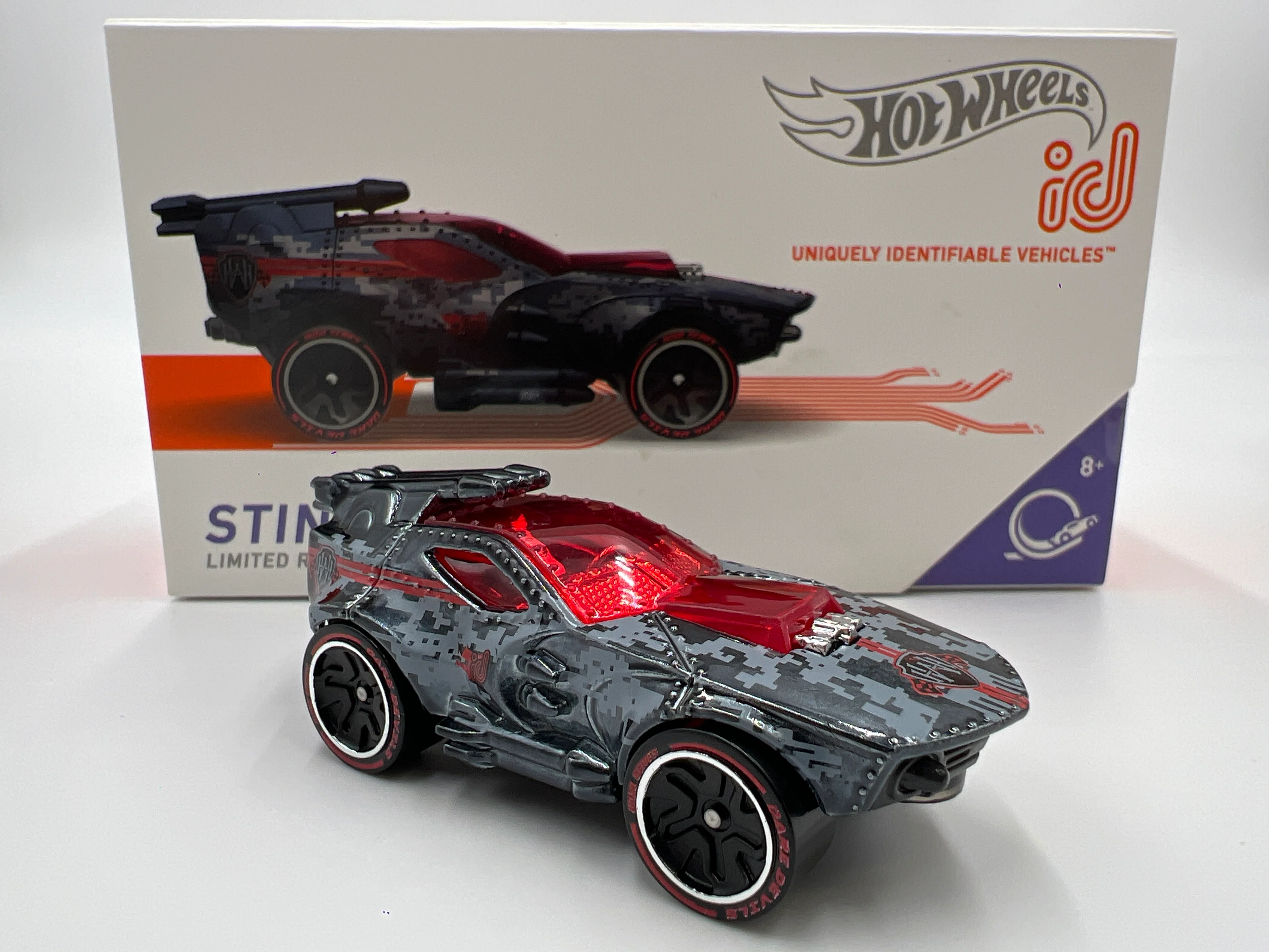 Hot Wheels iD HW Daredevils Series 2 #4 Sting Rod II Camo Opened - Image 2