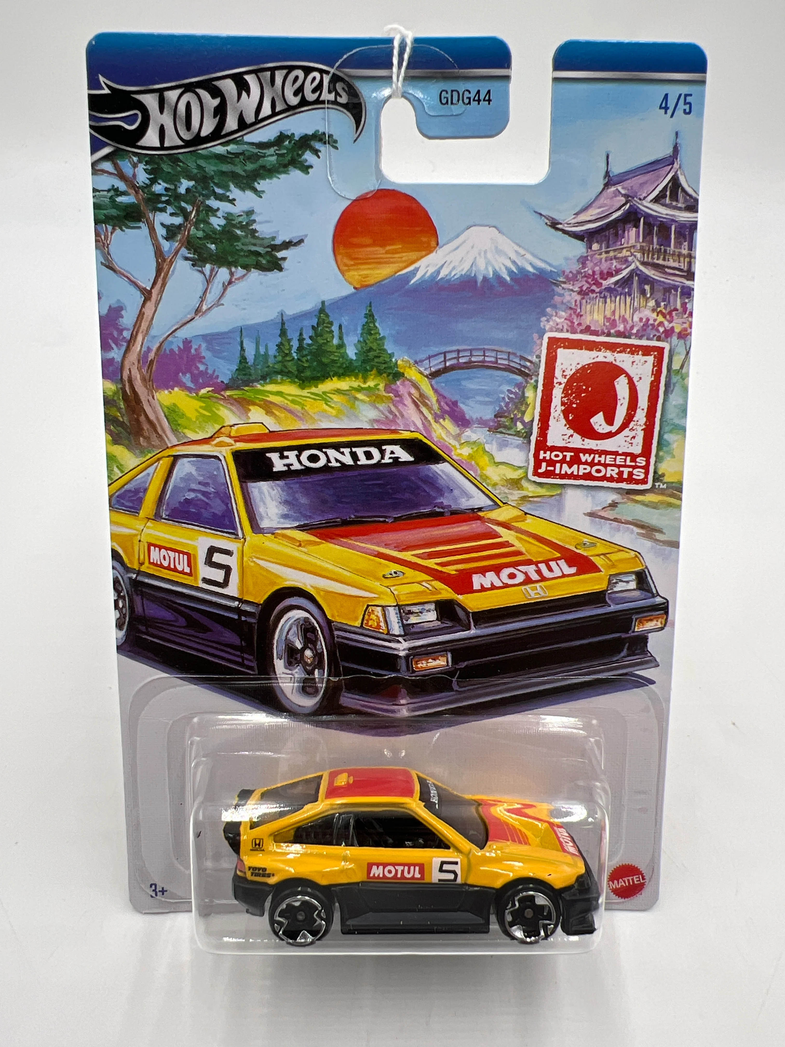 2024 Hot Wheels J-Imports 1985 Honda CR-X 4/5 151D - Image 2