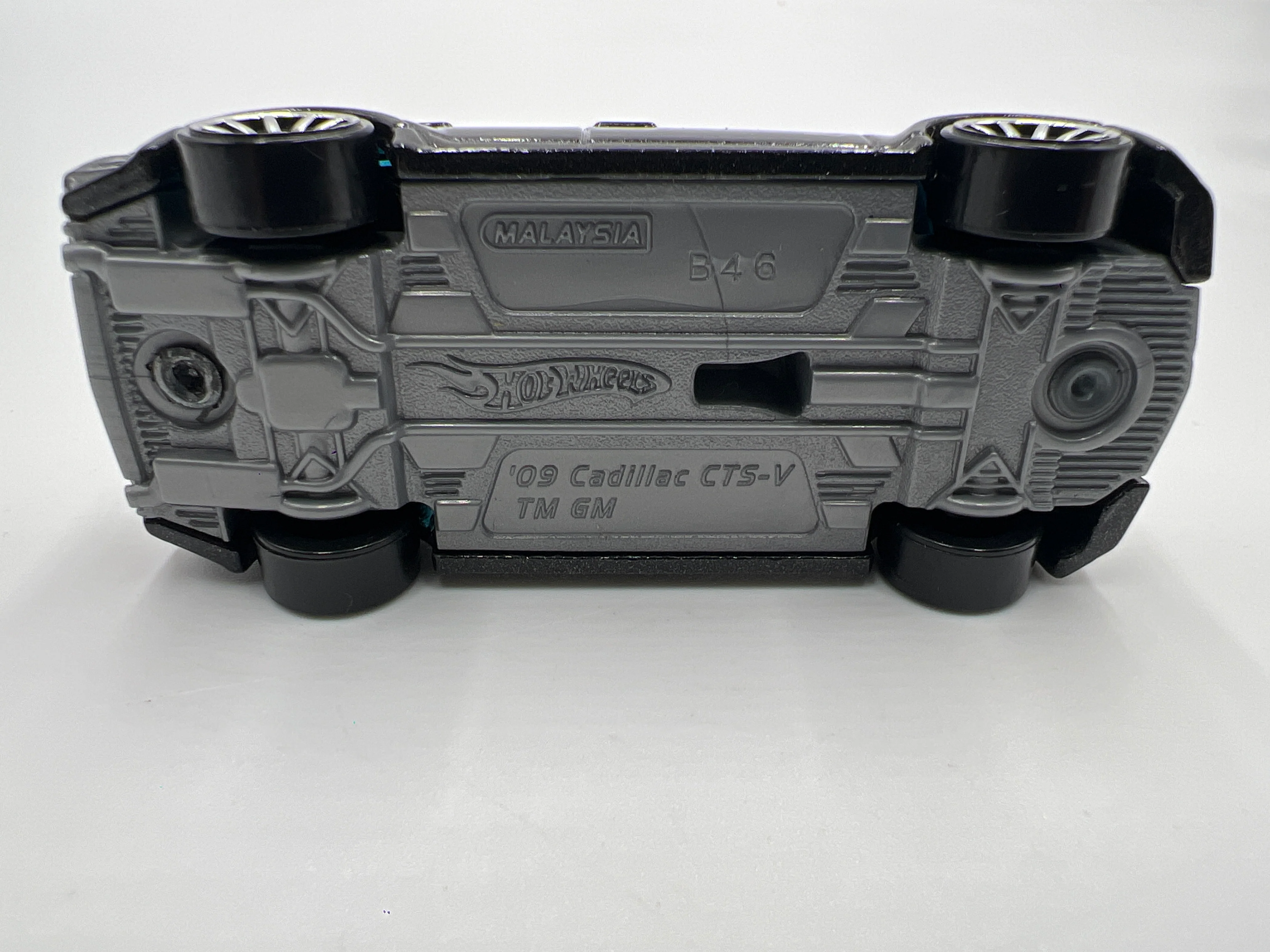 2010 Hot Wheels New Models 09 Cadillac CTS-V Black Loose - Image 6