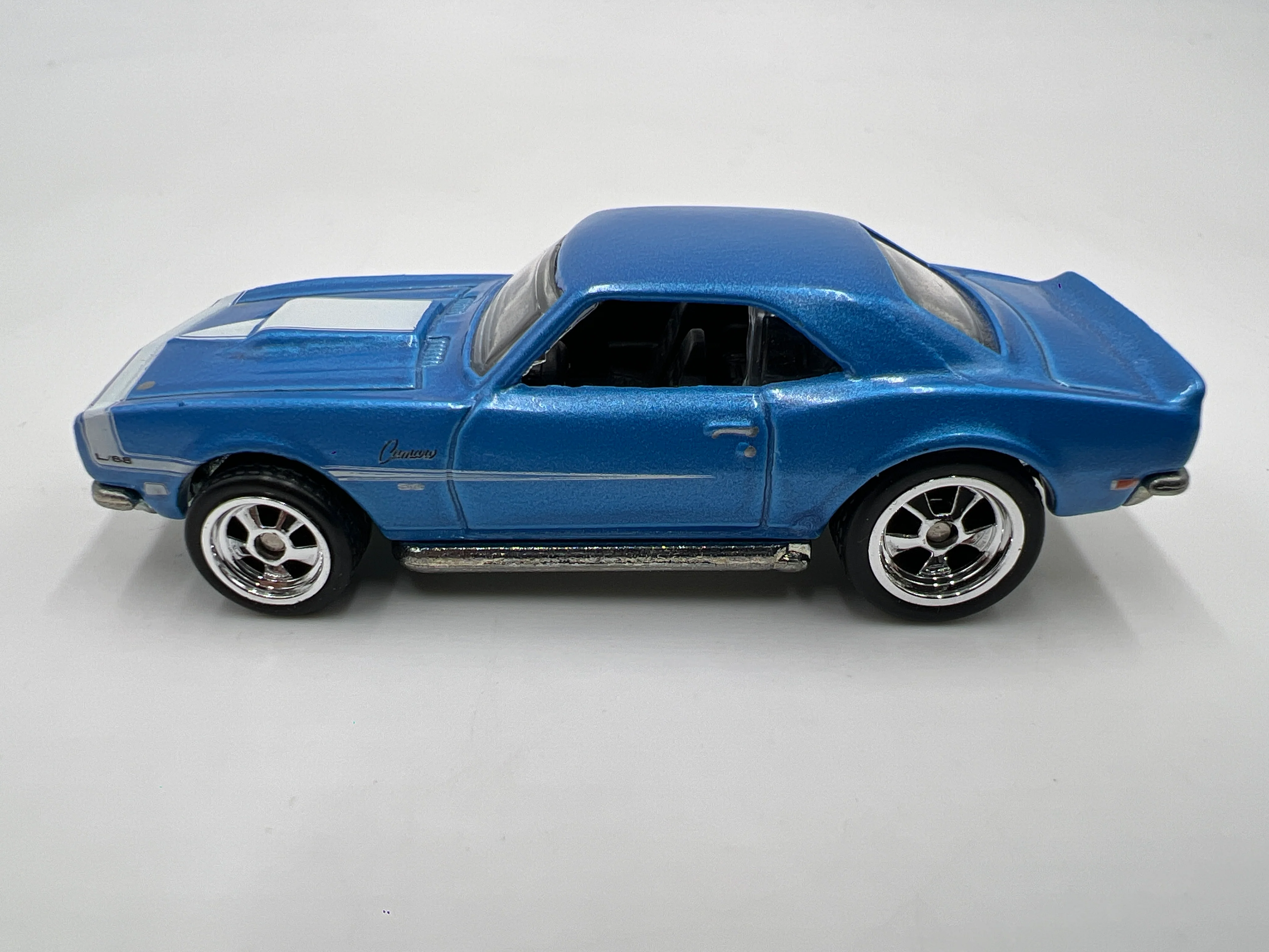 Hot Wheels Redliners Premium 68 Copo Camaro Light Blue Loose - Image 5