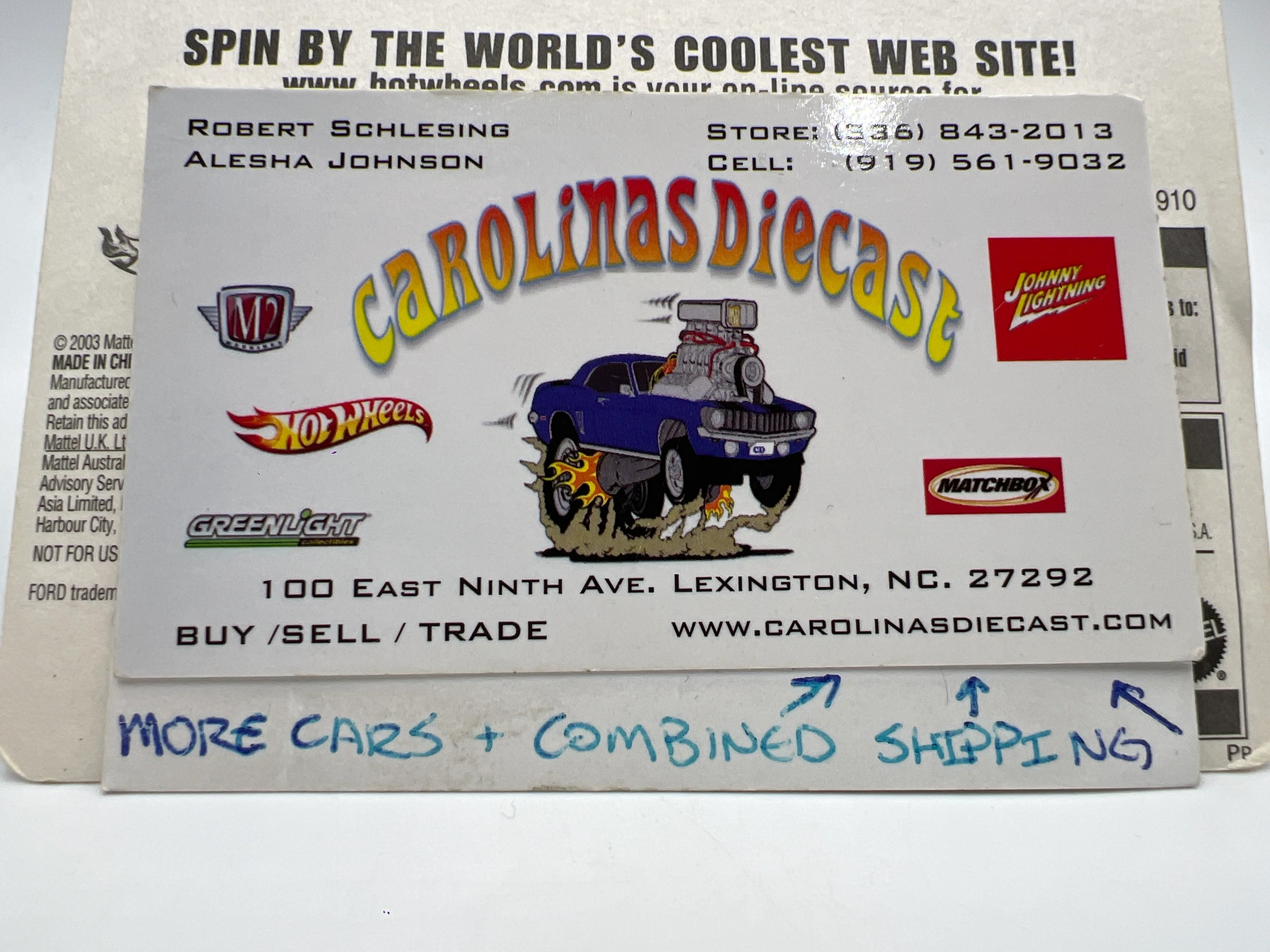 2003 Hot Wheels Special Edition Cruising Vernon Texas 32 Ford Red 160K - Image 9