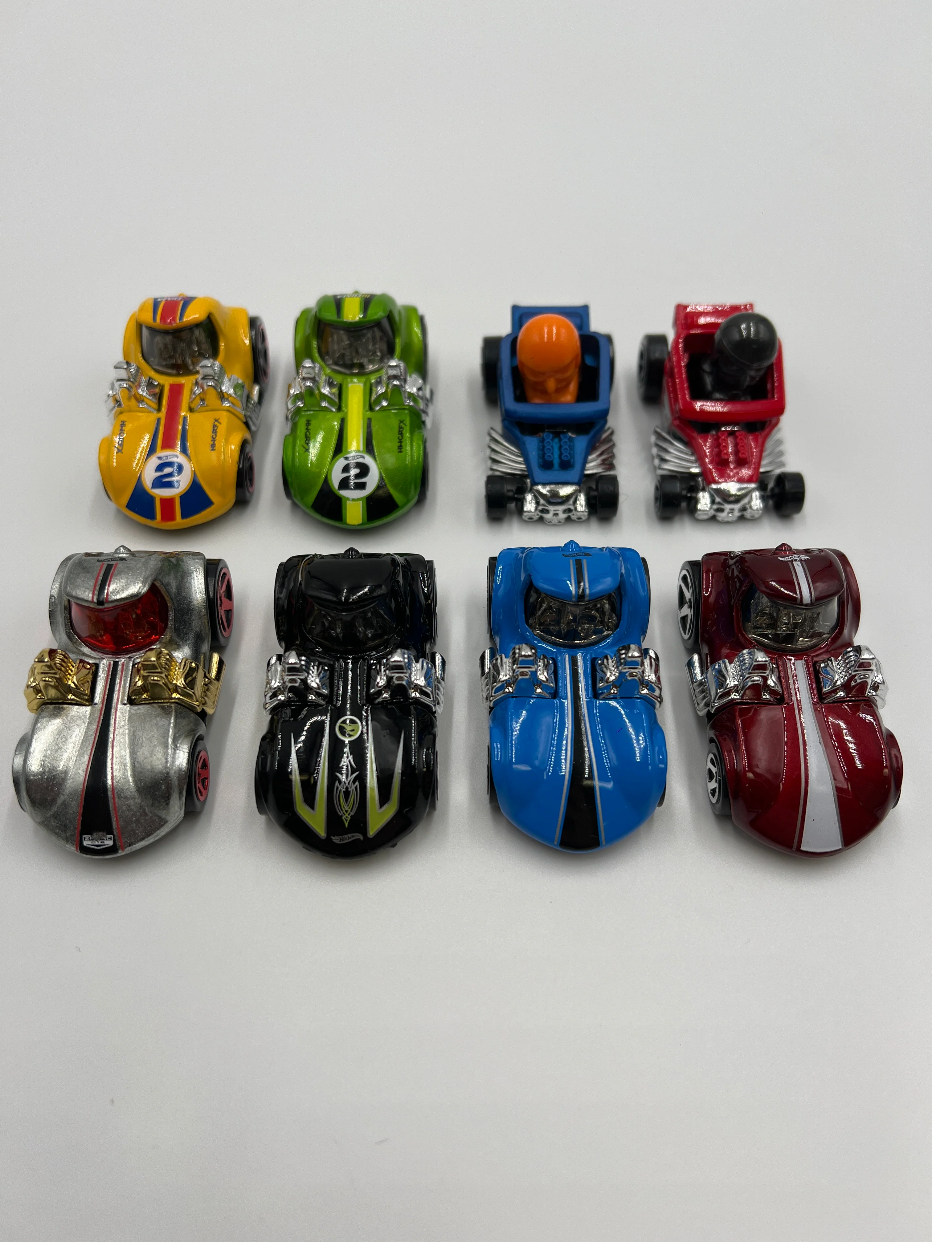Hot Wheels Loose Lot of 8 Tooned Twin Mill / Skull Shaker W/Exclusives! EE9 - Image 2