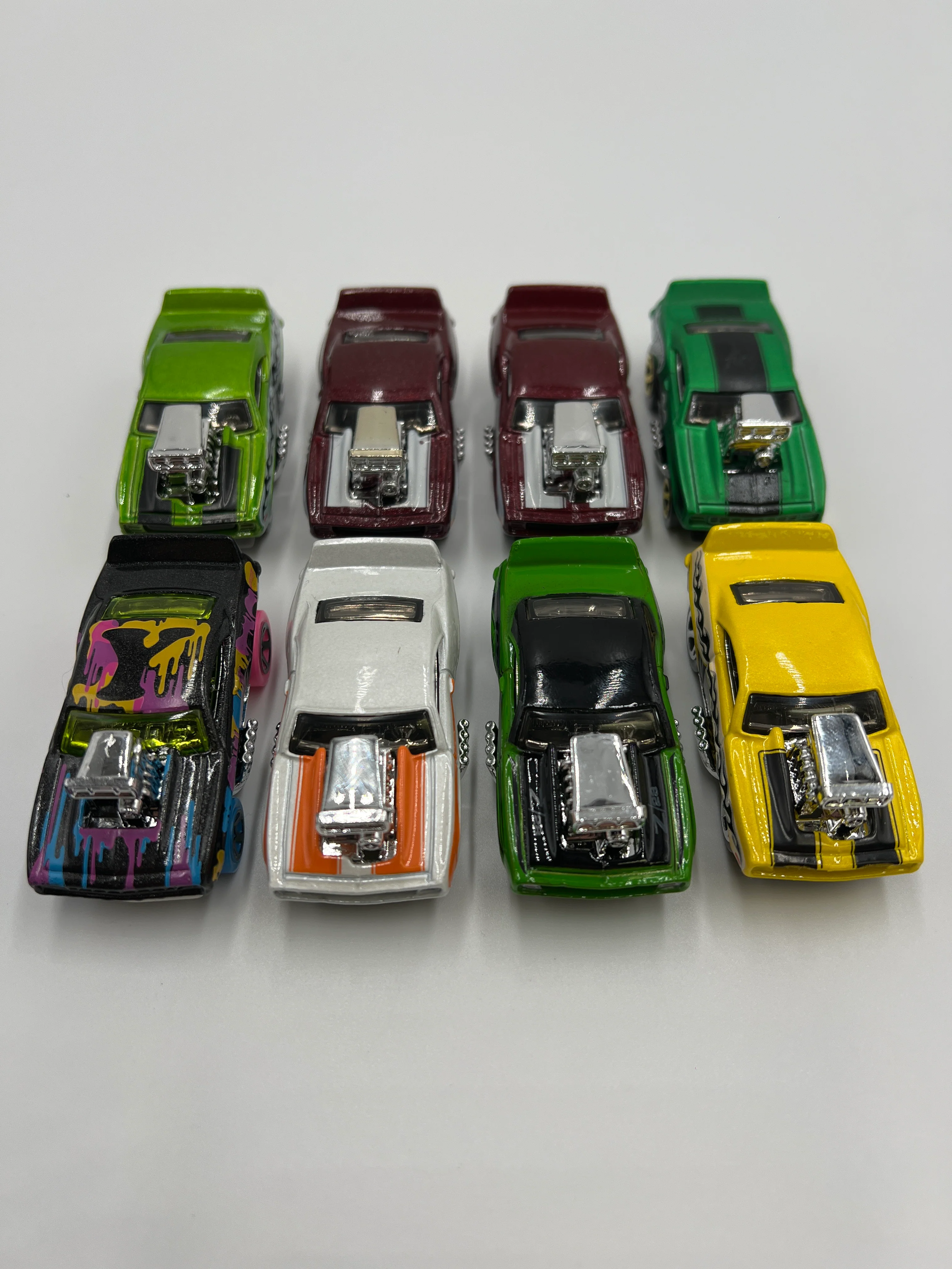 Hot Wheels Loose Lot of 8 Tooned 69 Camaro Z28 W/Exclusives! EE9 - Image 2
