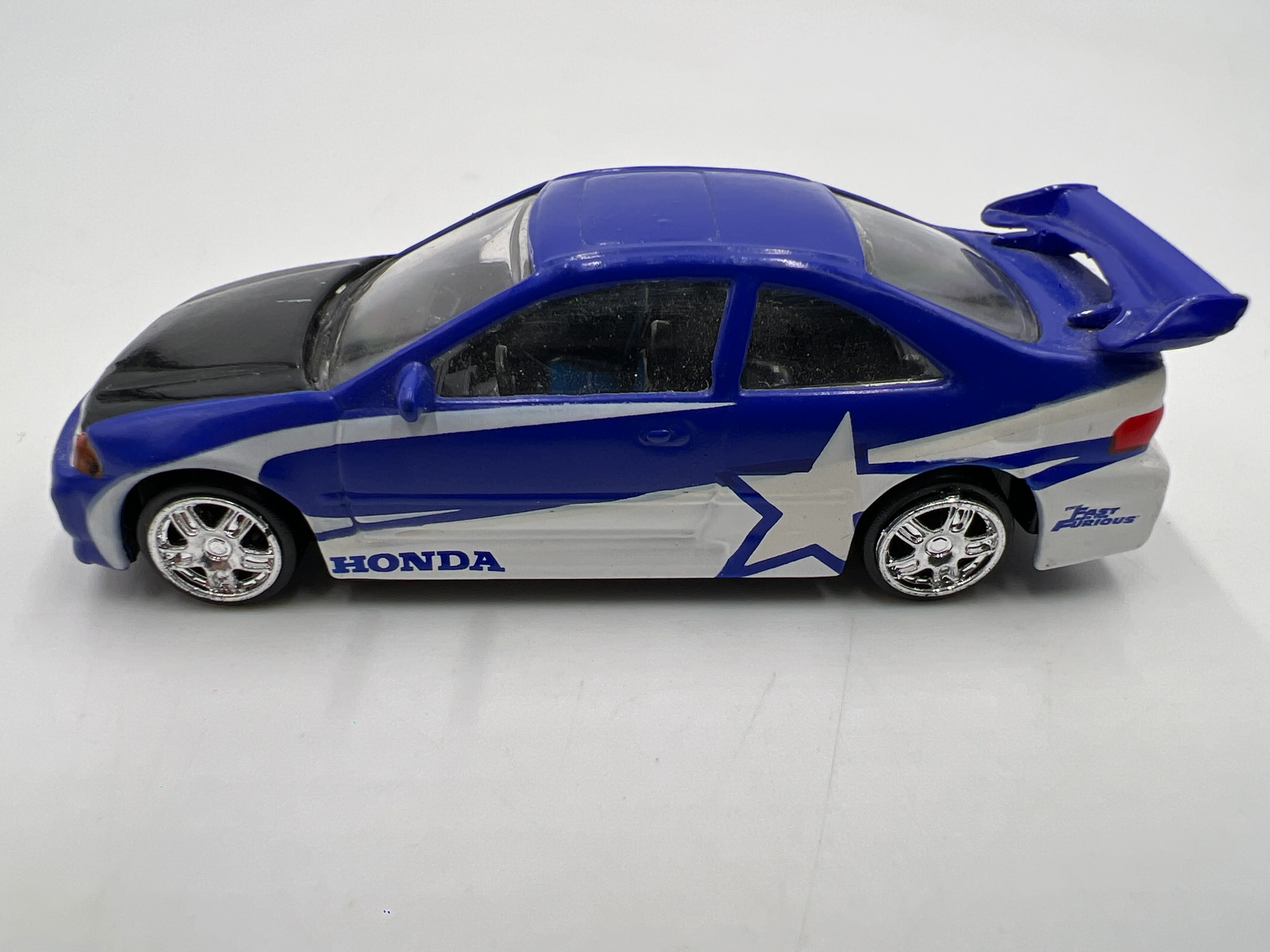 Racing Champions Fast & Furious 1995 Honda Civic Blue Loose - Image 5