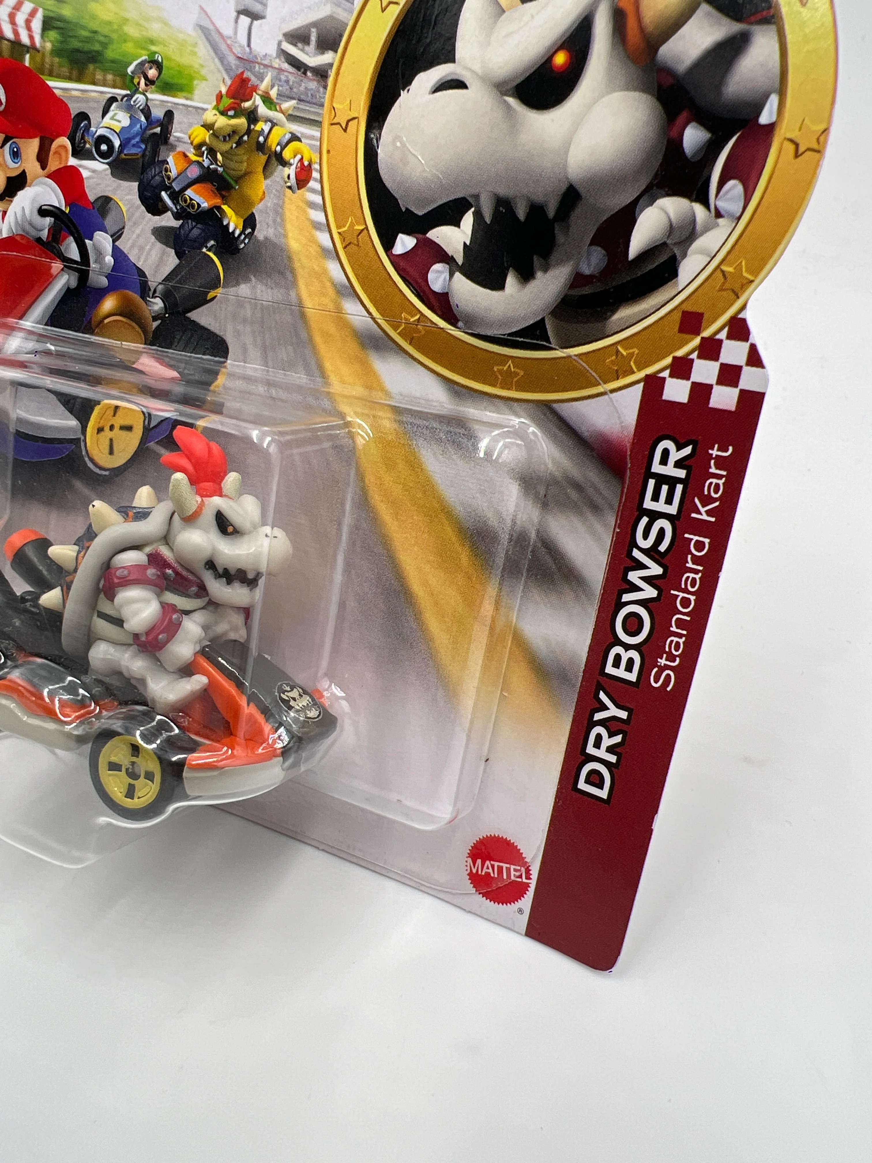 Hot Wheels Mario Kart Dry Bowser Standard Kart - Image 3