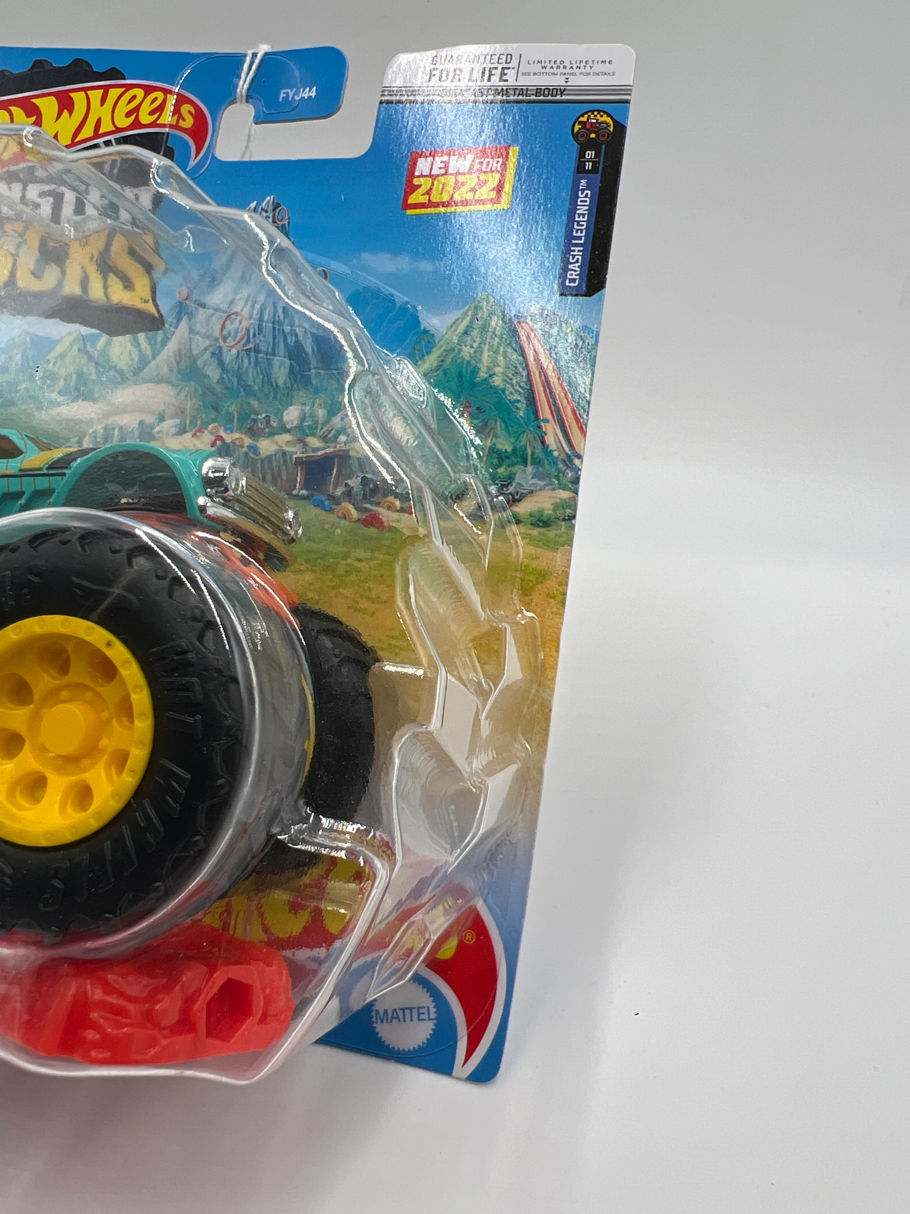 2022 Hot Wheels Monster Trucks Crash Legends #1 Night Shifter 132H - Image 3