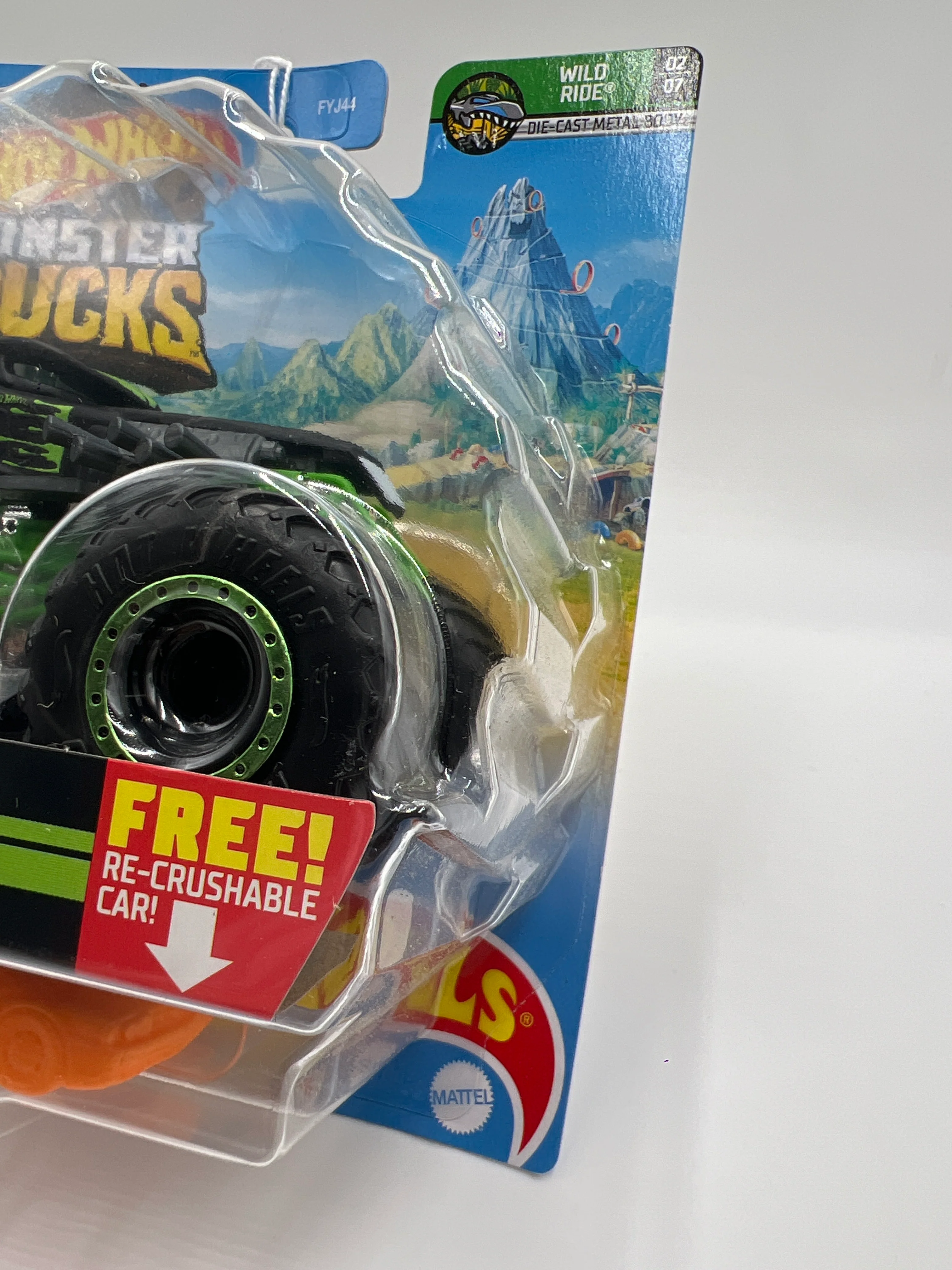 Hot Wheels Monster Trucks Wild Ride #30 Ratical Racer 128E - Image 3
