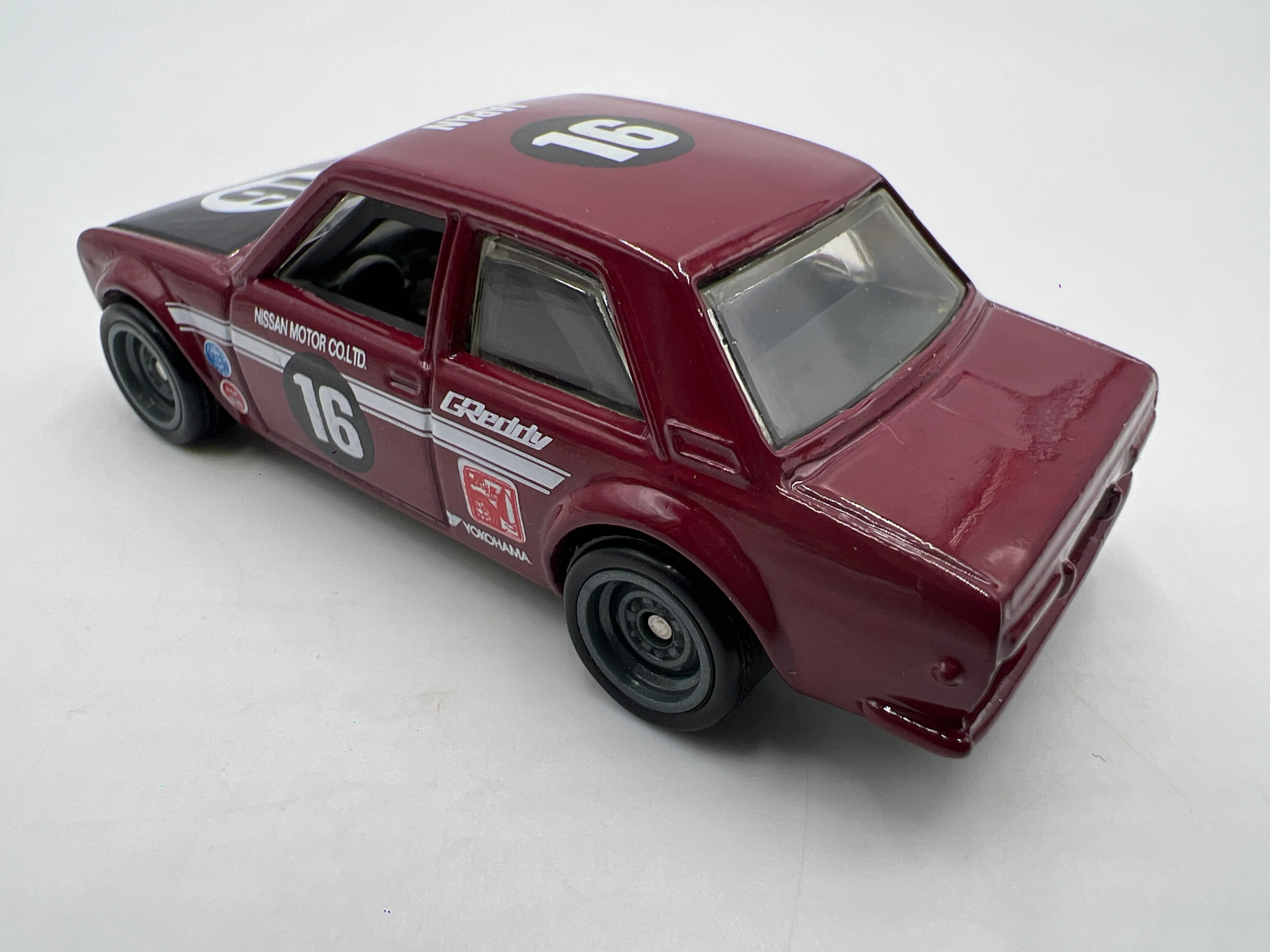 Hot Wheels Track Day Premium Datsun Bluebird 510 Red Loose - Image 3