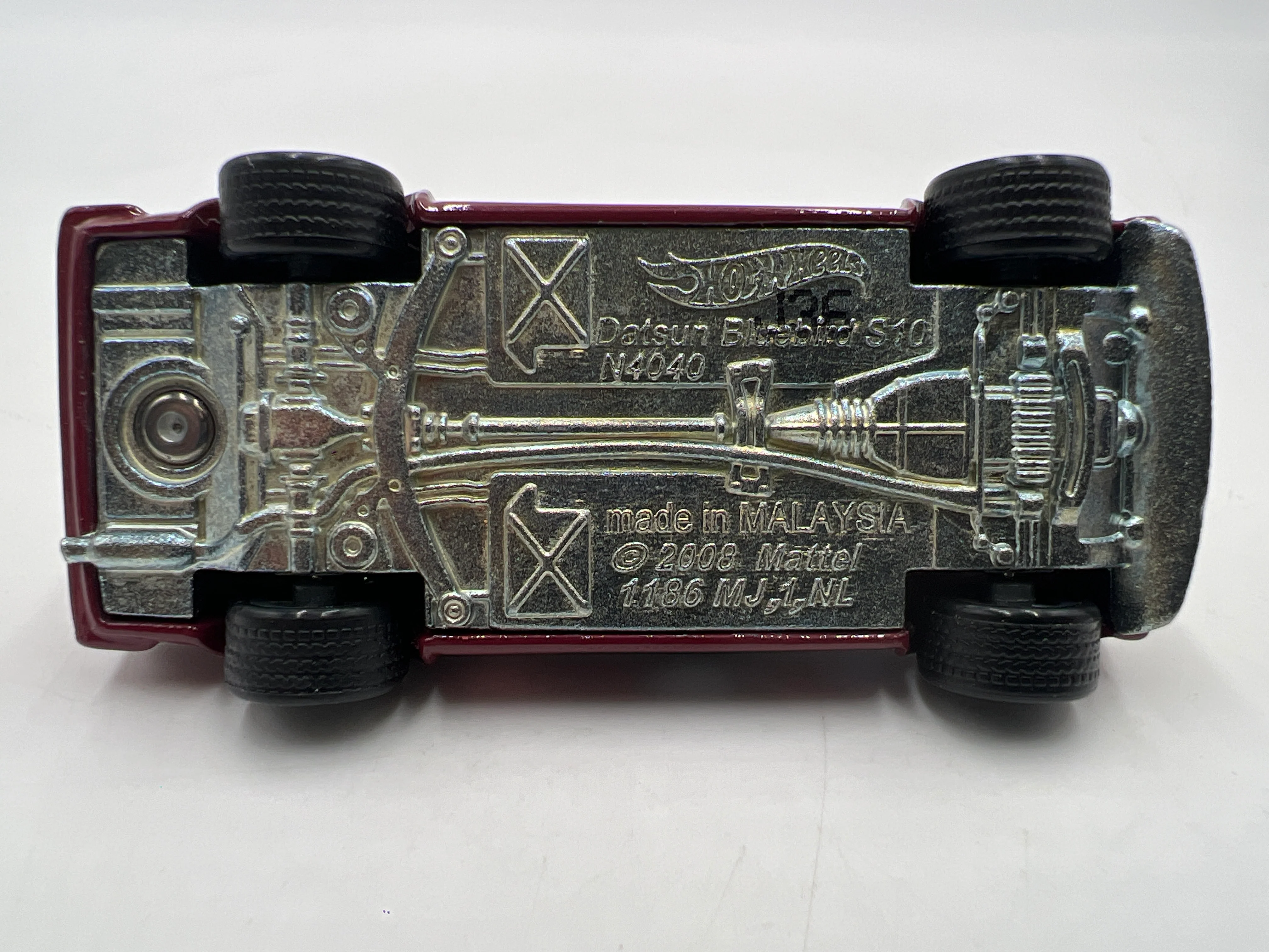 Hot Wheels Track Day Premium Datsun Bluebird 510 Red Loose - Image 6