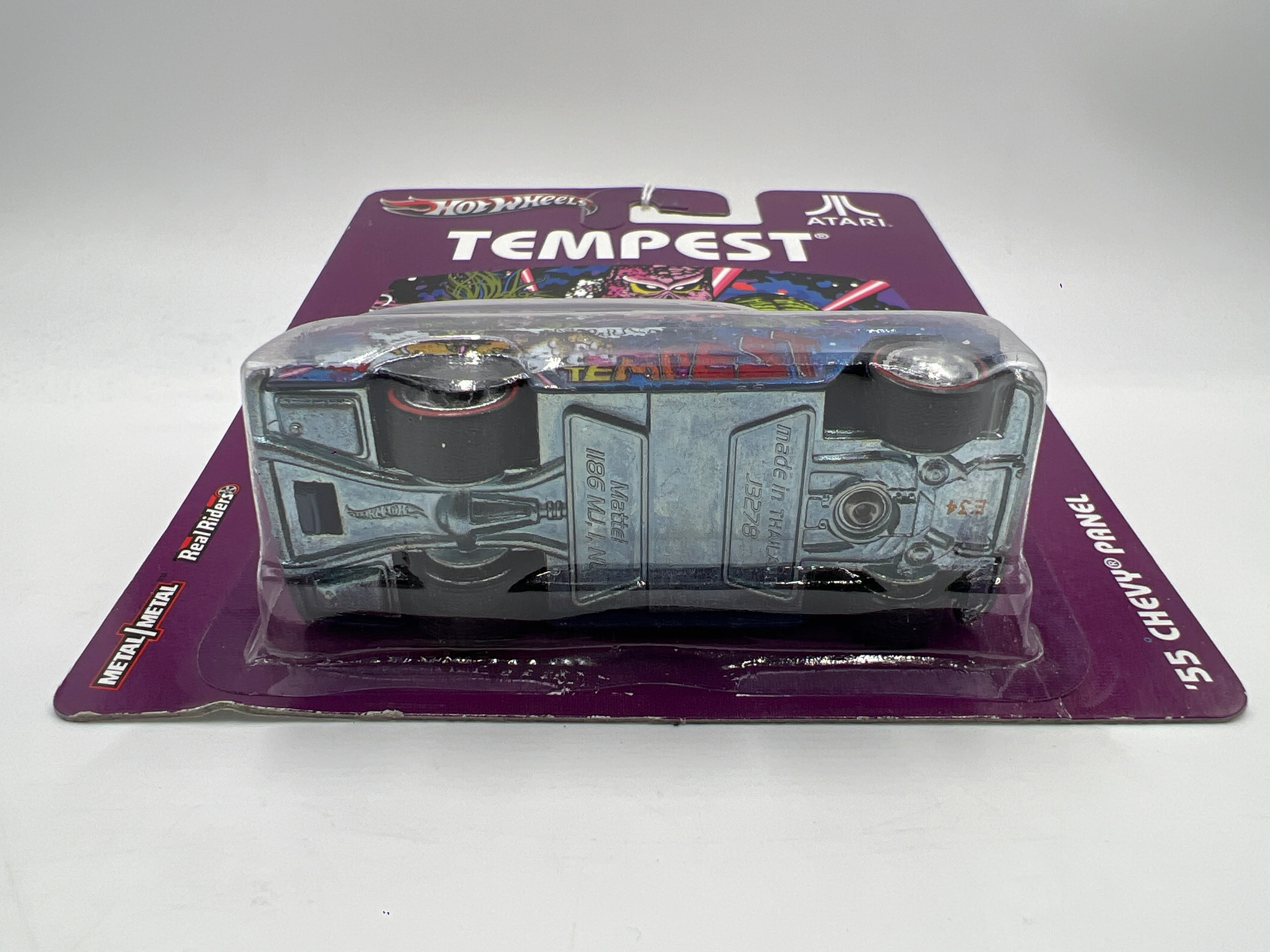 Hot Wheels Pop Culture Atari Tempest 55 Chevy Panel Blue 269A - Image 6