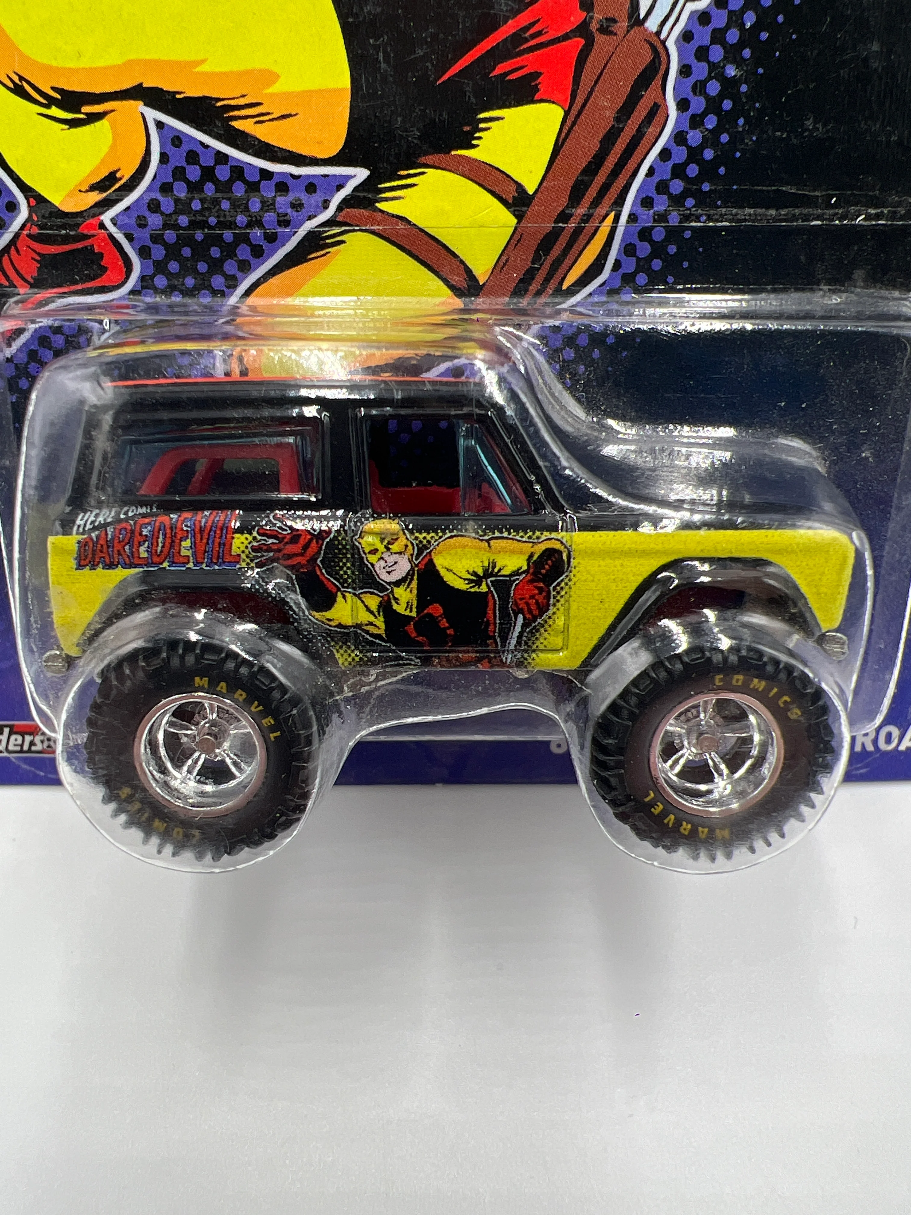Hot Wheels Pop Culture Marvel Daredevil 67 Ford Bronco Roadster 272D - Image 3