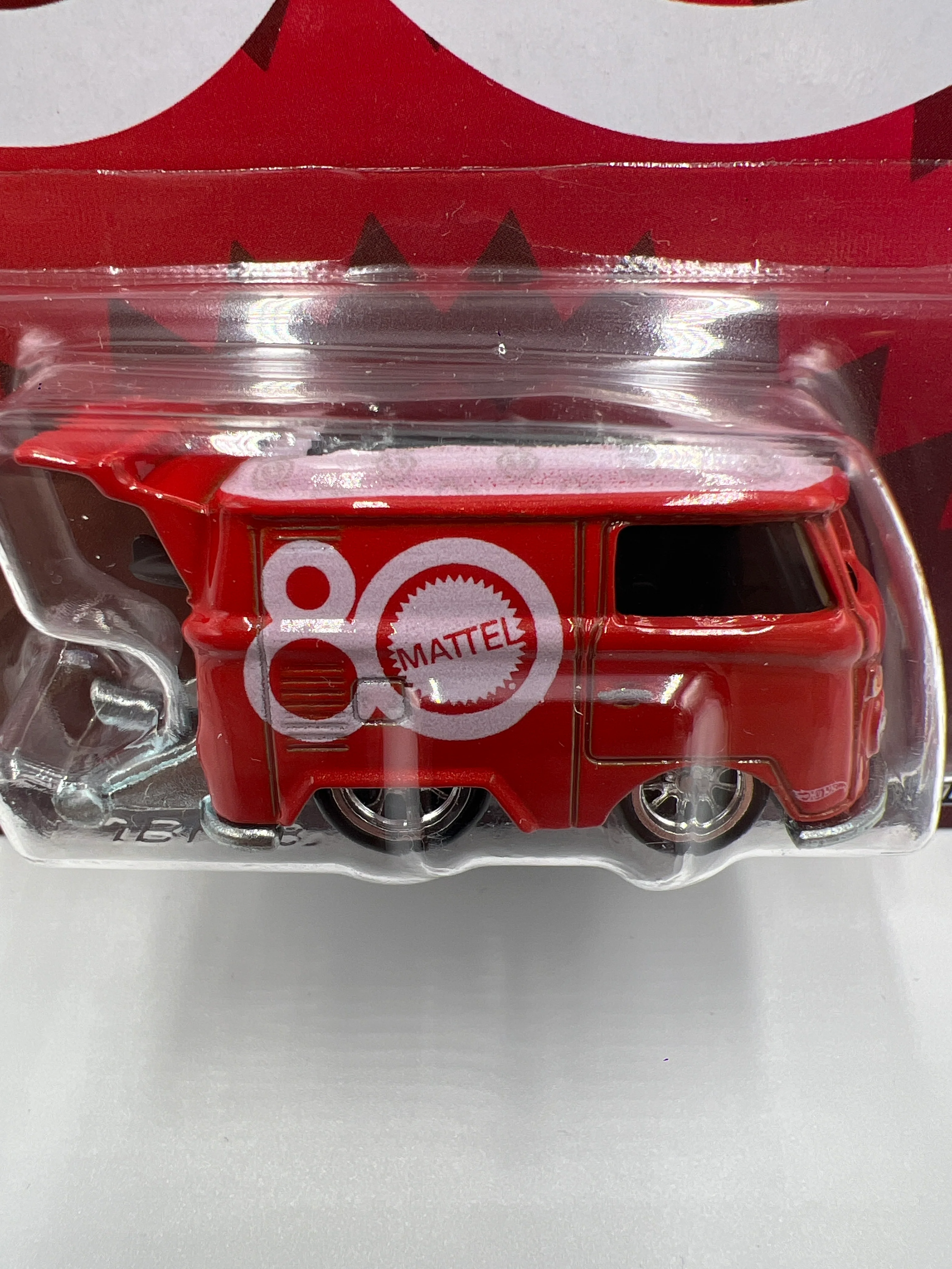 2025 Hot Wheels Pop Culture 80th Anniversary Mattel Kool Kombi Red 242D - Image 2